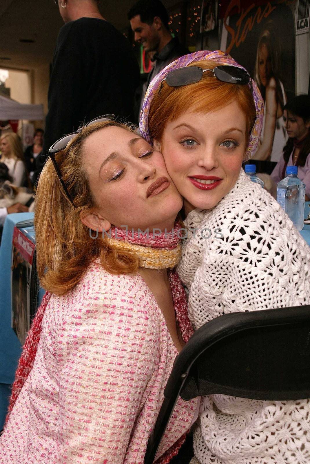 Jennifer Blanc and Dana Daurey at the launch of Last Chance for Animals' "Pets & Celebrities" at Pet Mania, Burbank, CA 11-15-03