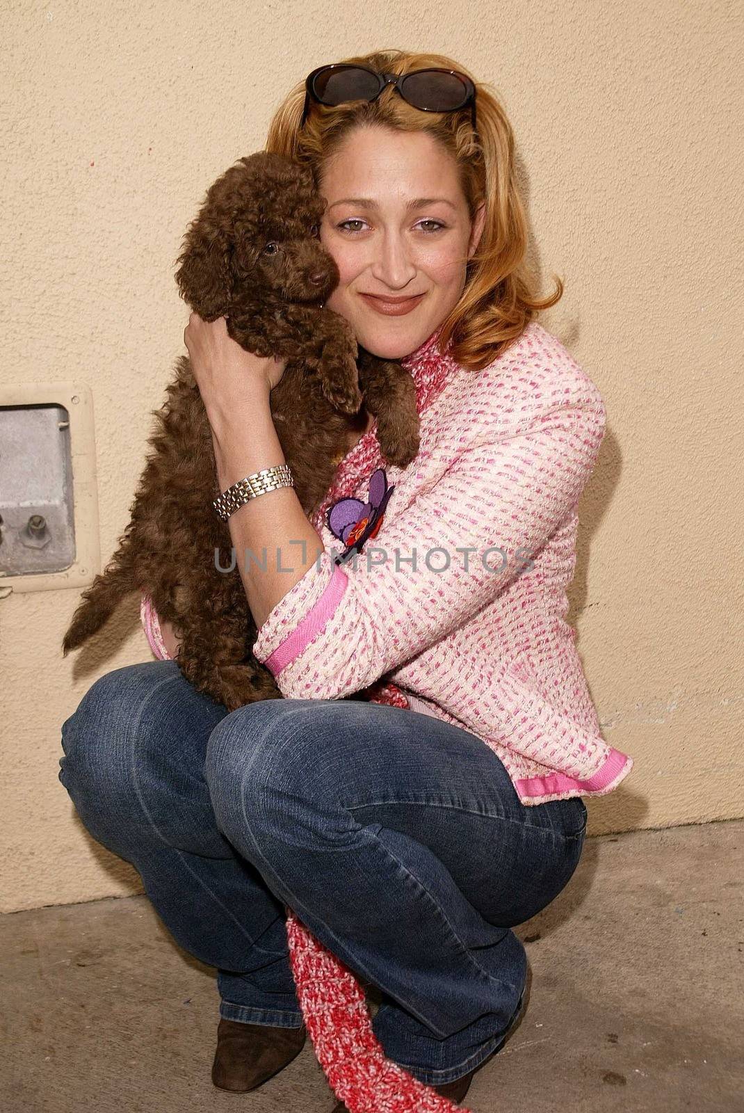 Jennifer Blanc at the launch of Last Chance for Animals' "Pets & Celebrities" at Pet Mania, Burbank, CA 11-15-03