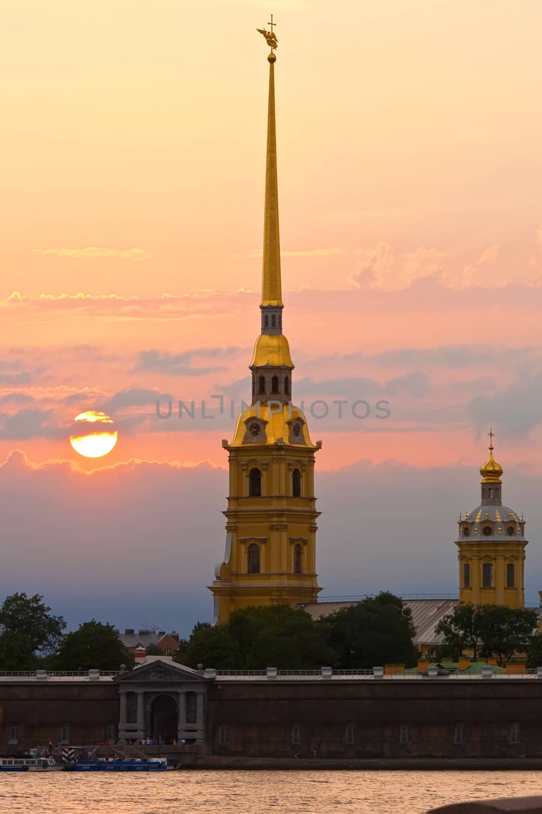 Peter and Paul fortress in Saint Petersburg, Russia