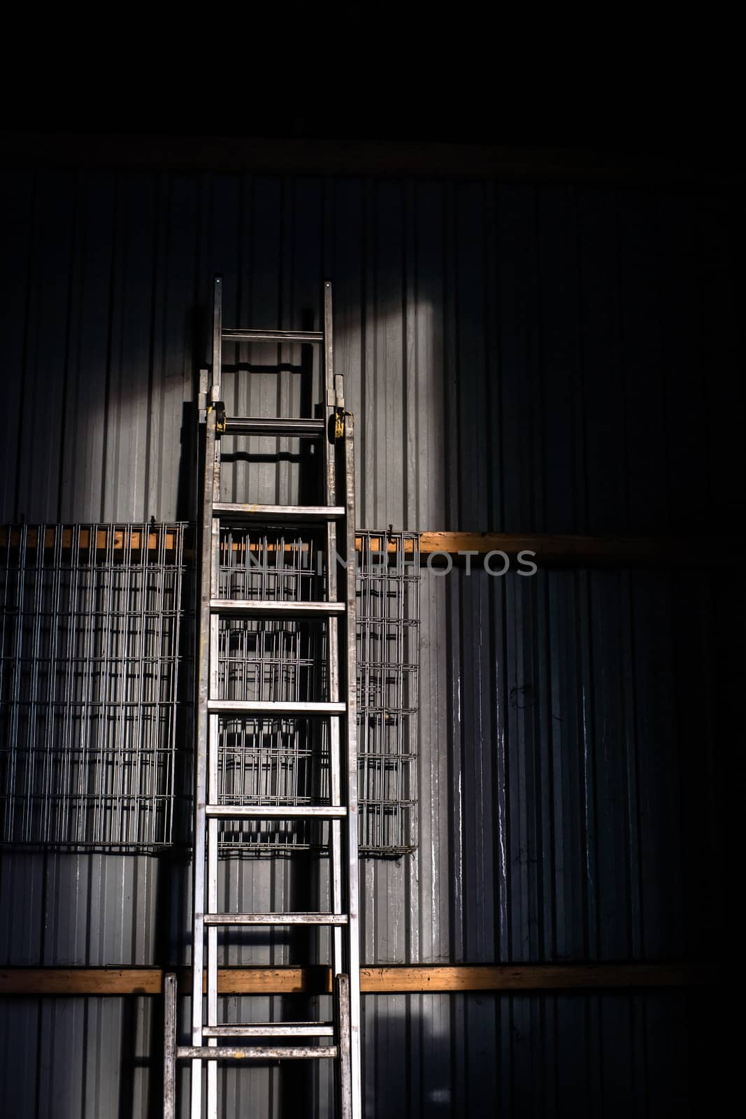 Metal ladder by Sportactive