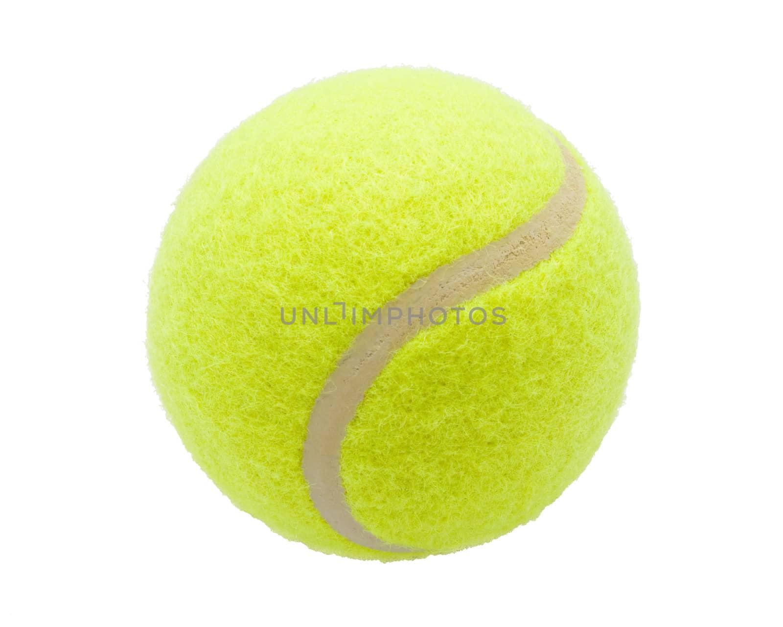 Nice Tennis ball isolated on white background