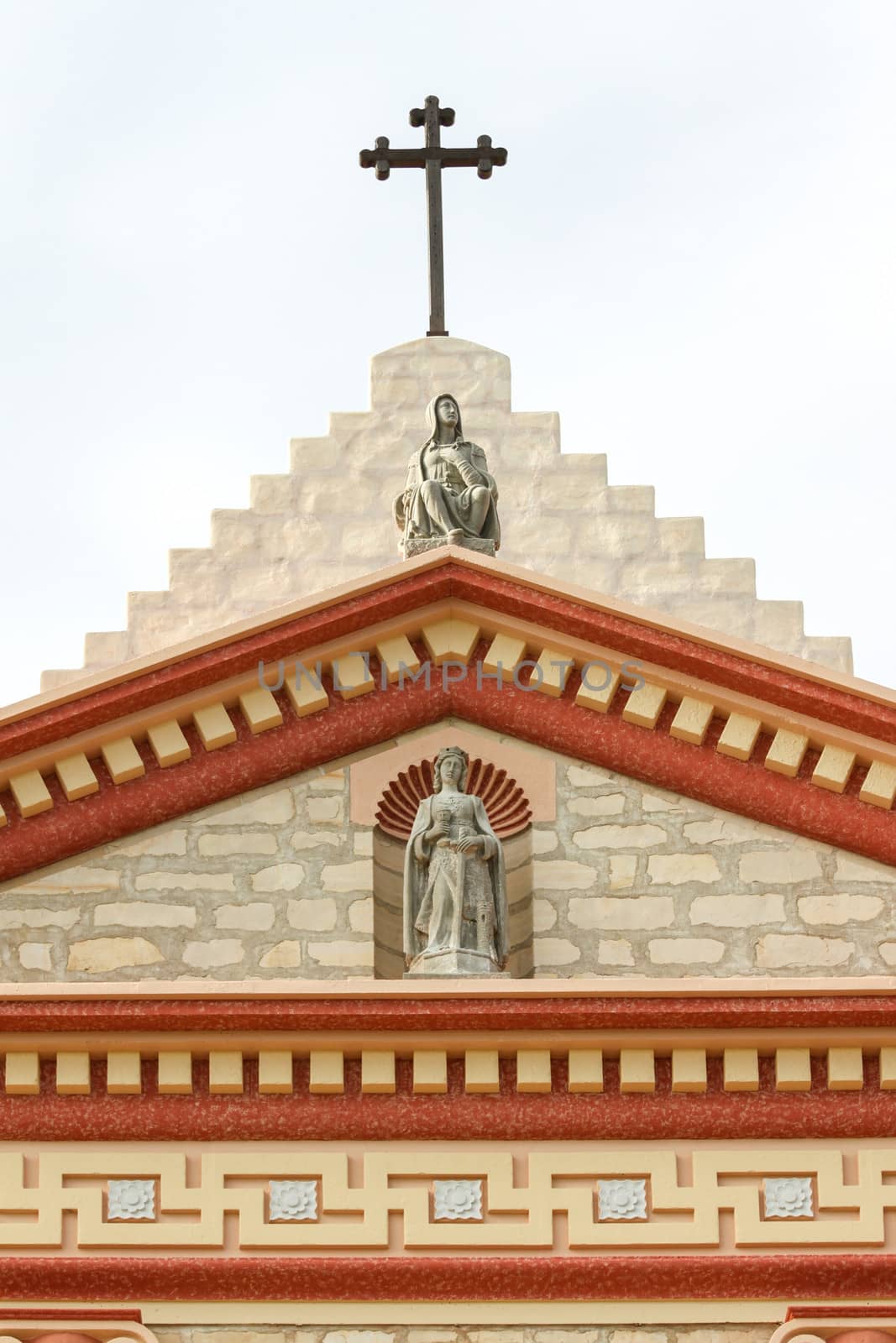 Santa Barbara Mission Cross by hlehnerer