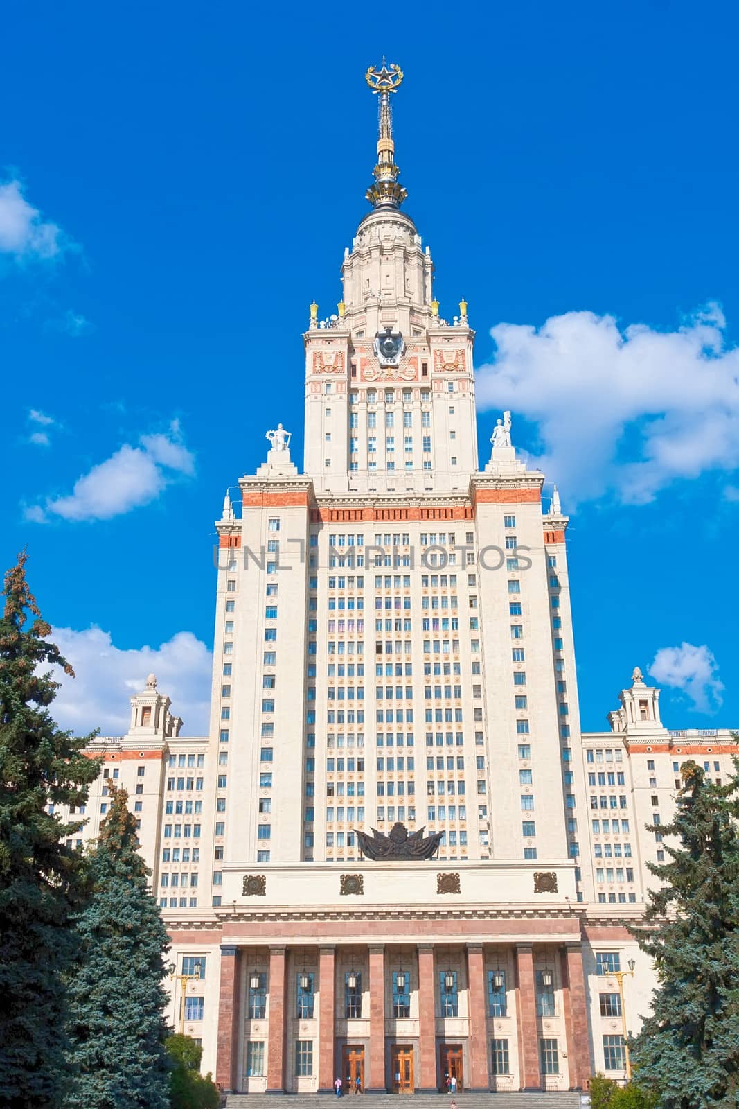 Main Building of Lomonosov Moscow State University,  Russia