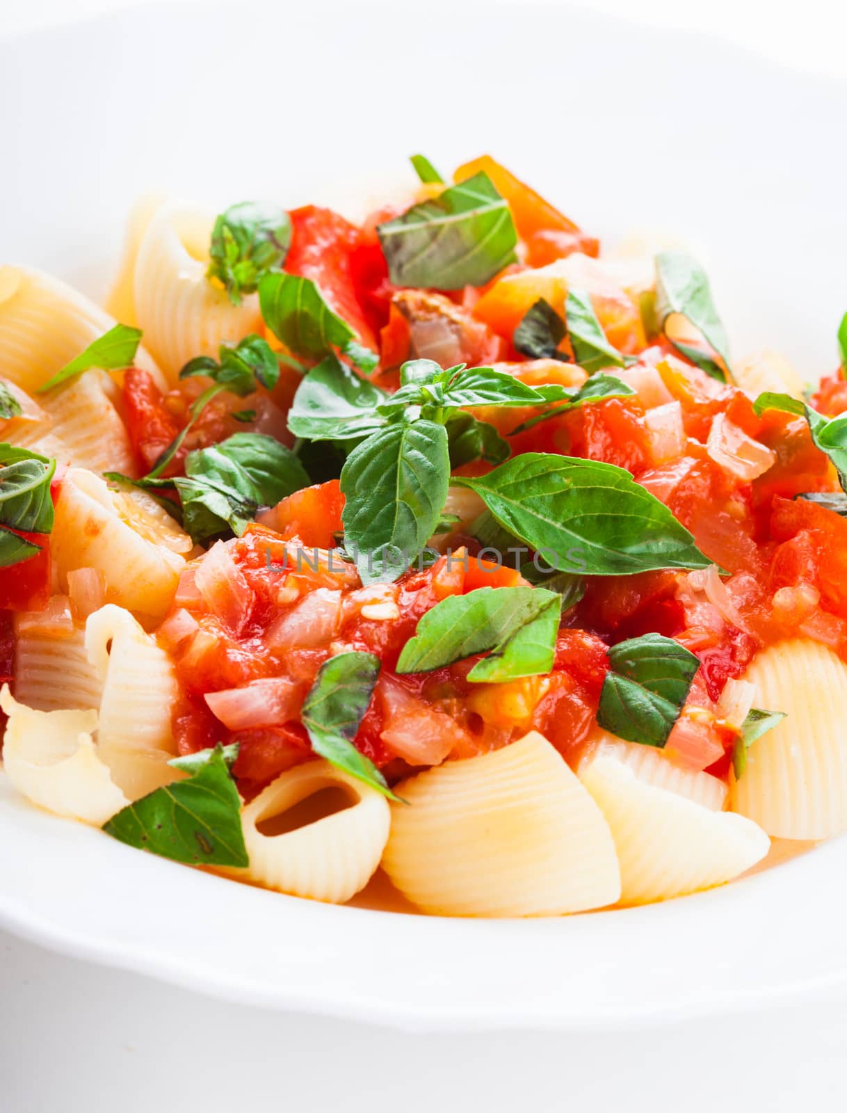 Pasta with tomato by oksix