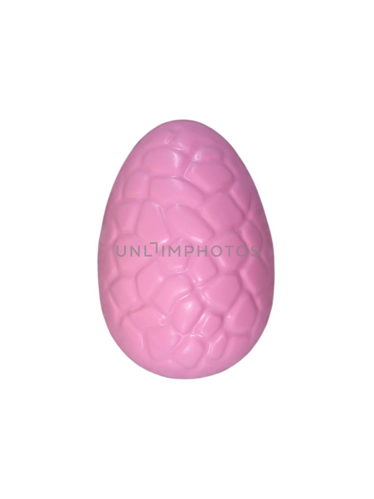 Easter egg moulds isolated against a plain background