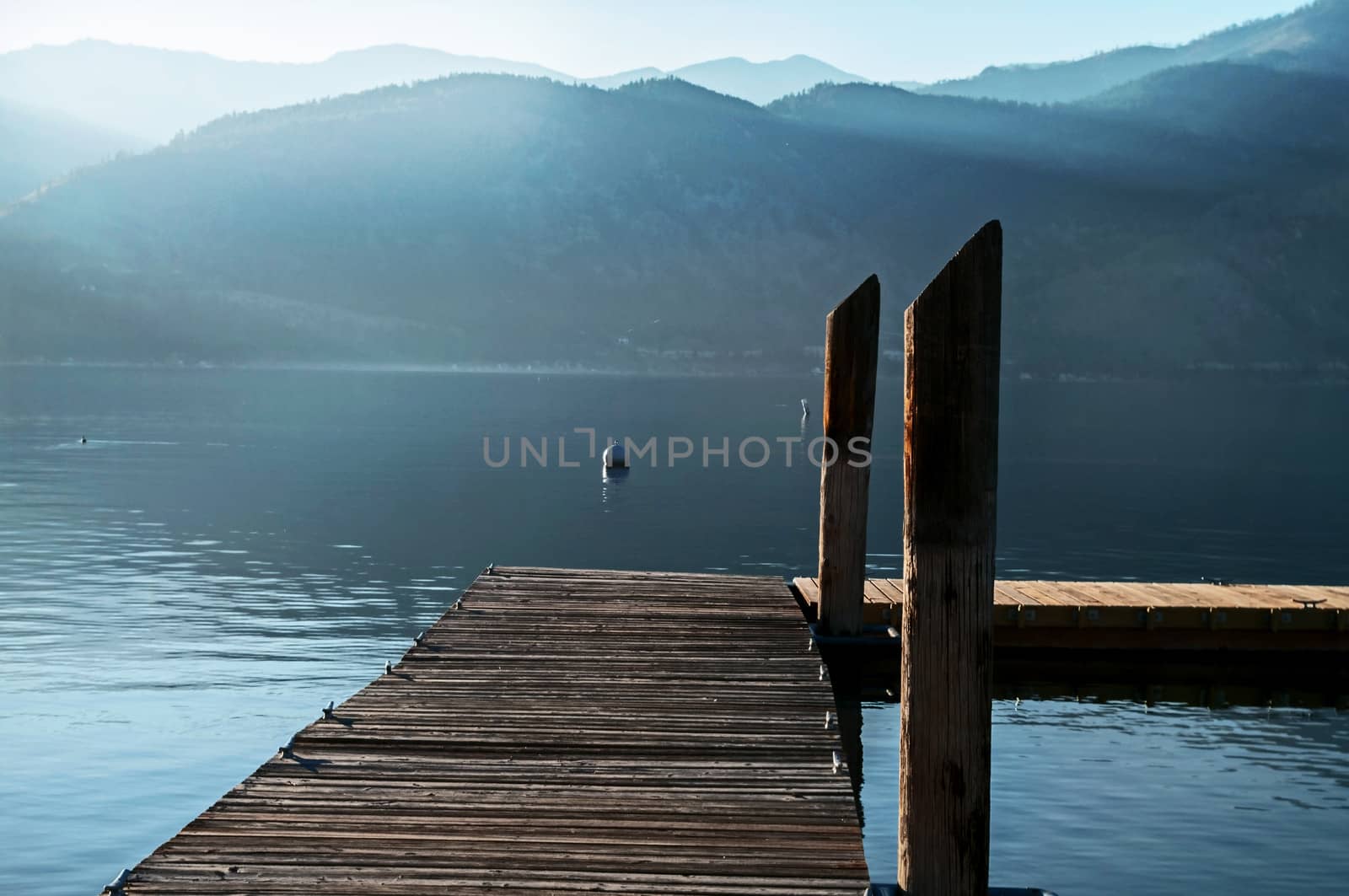 Dock at Wapato Resort by edcorey