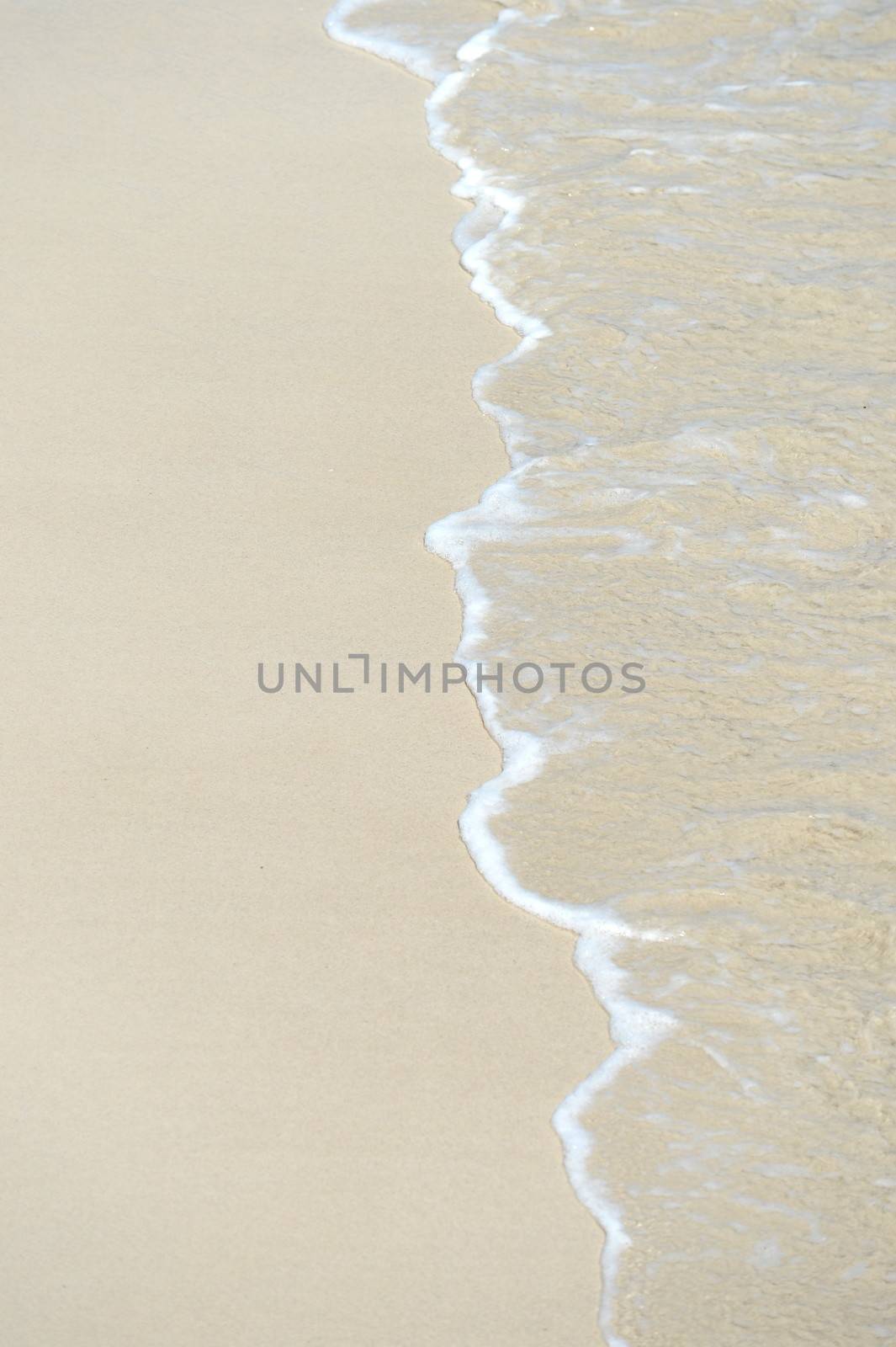 An abstract australian coastal seaside beach image