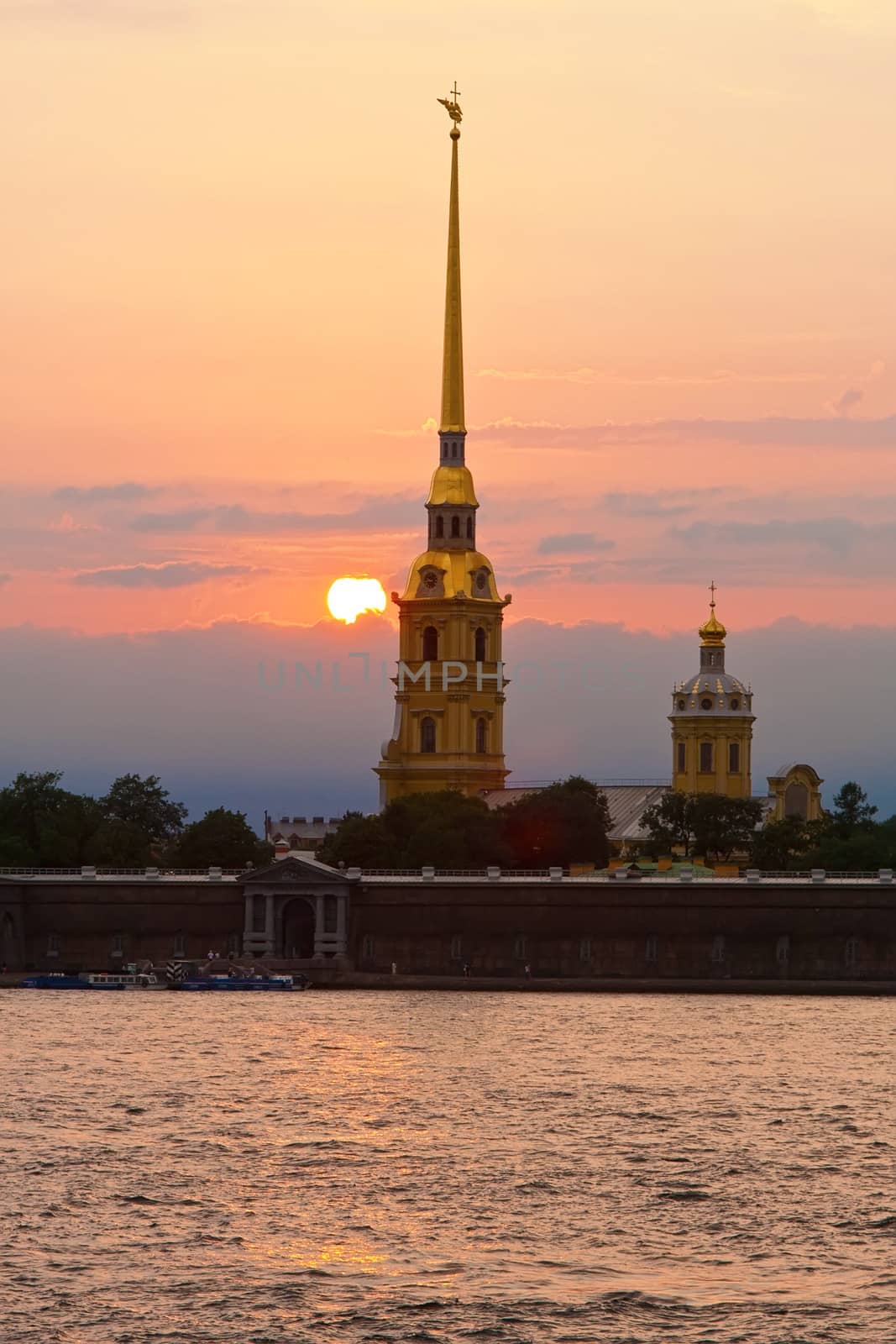 Peter and Paul fortress in Saint Petersburg, Russia