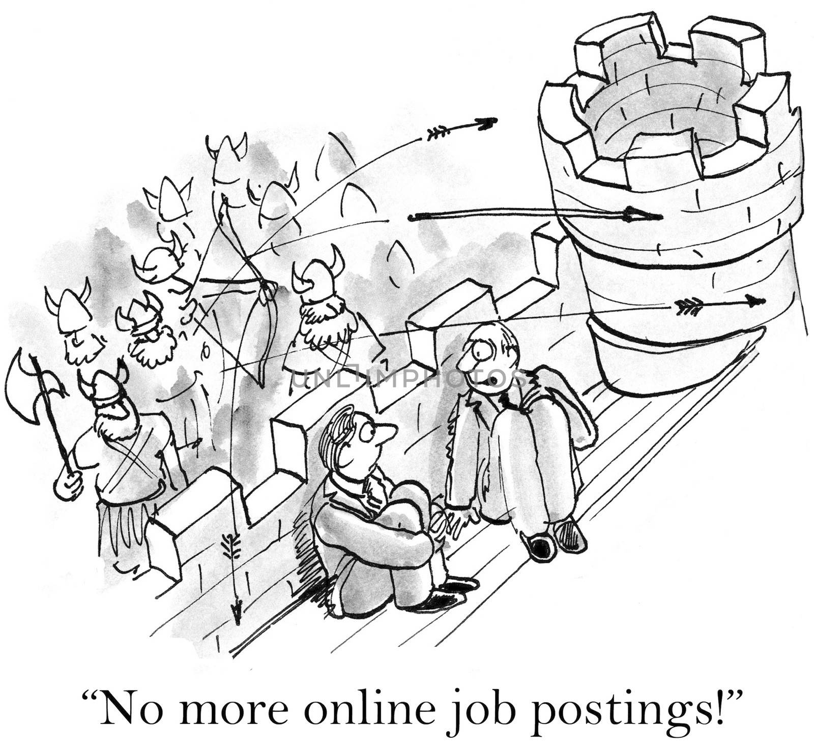 "No more online job postings!"