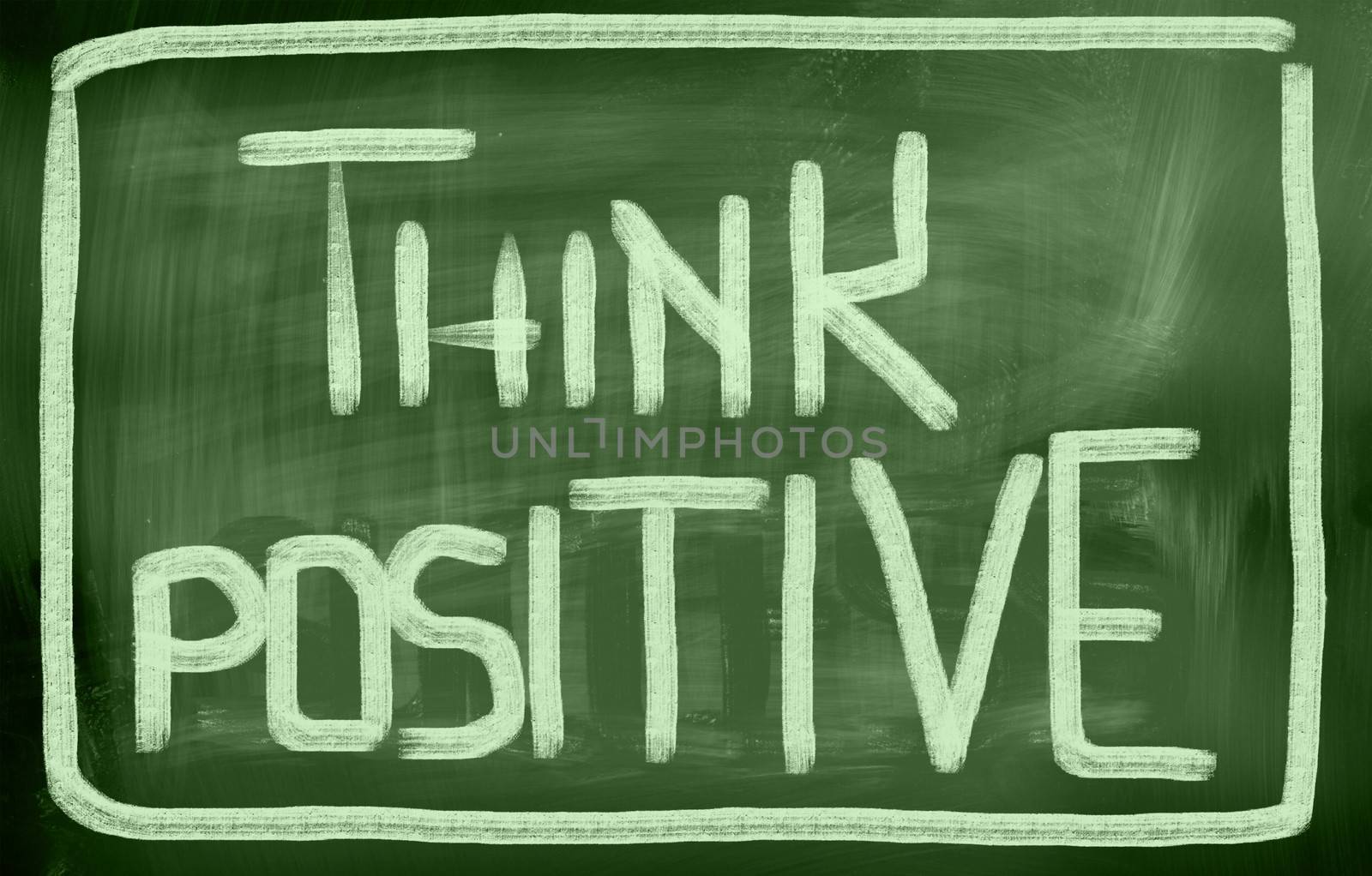 Think Positive Concept by KrasimiraNevenova
