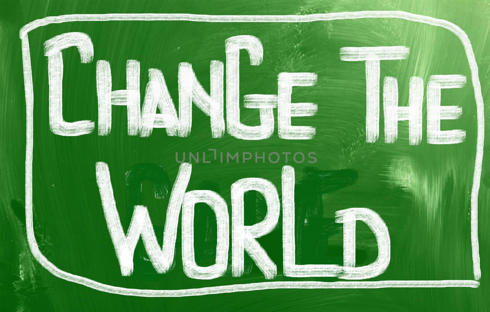 Change The World Concept by KrasimiraNevenova