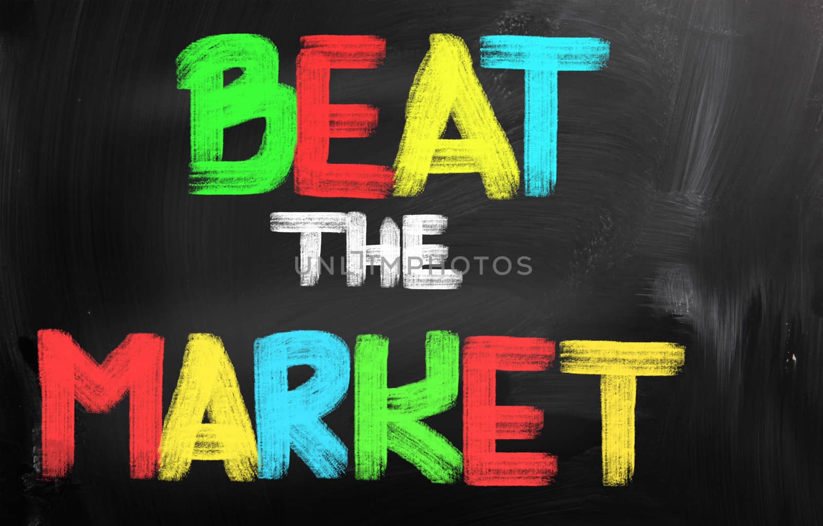 Beat The Market Concept