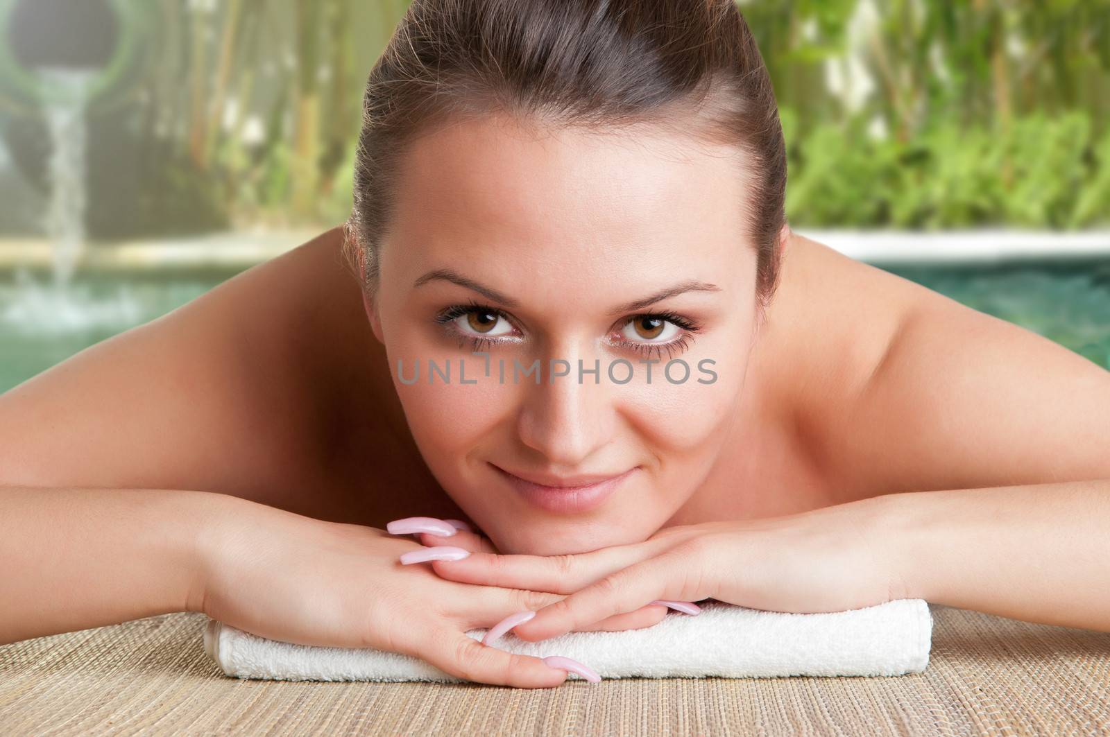 Woman in a Spa by ruigsantos