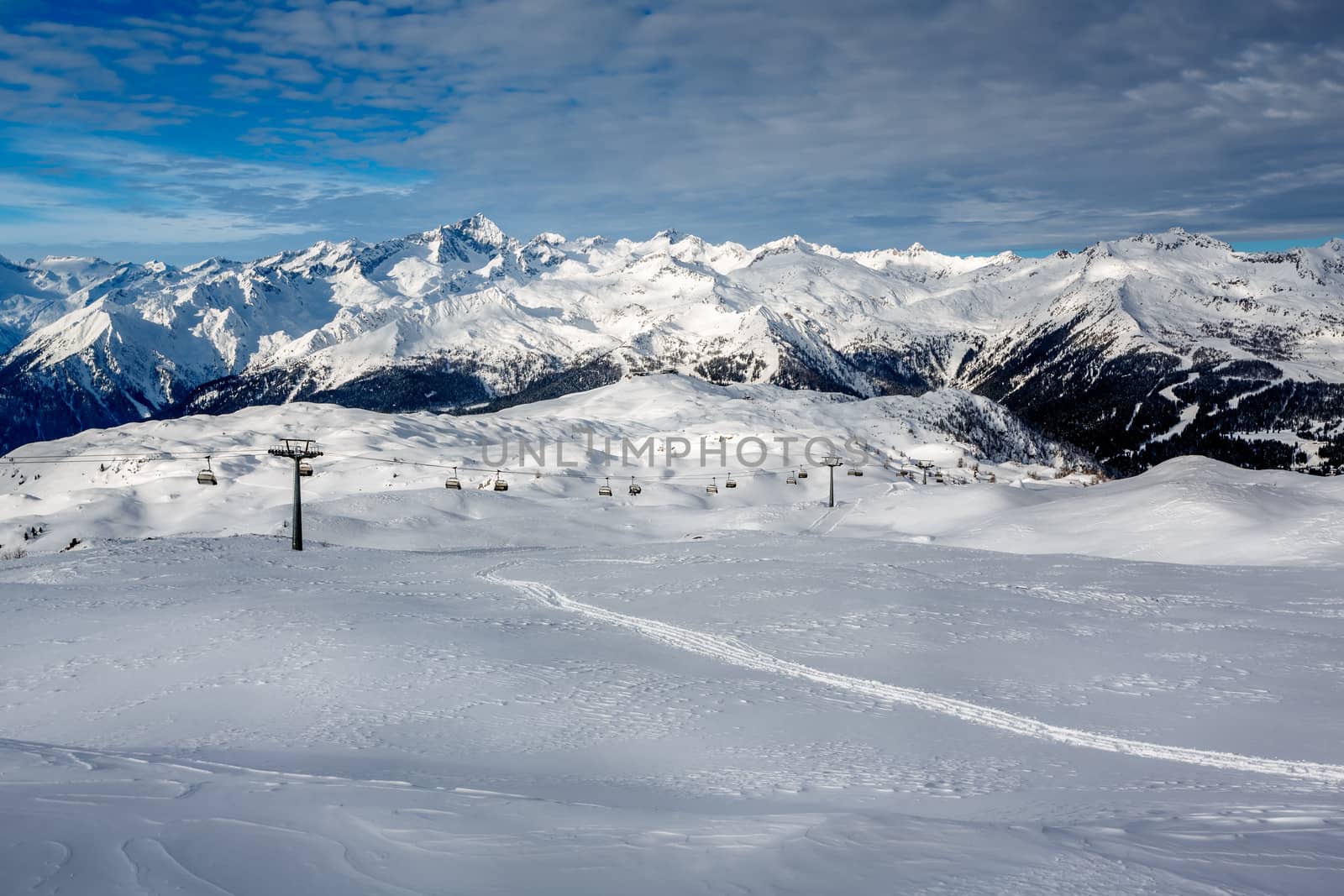 Madonna di Campiglio Ski Resort in Italian Alps, Italy by anshar