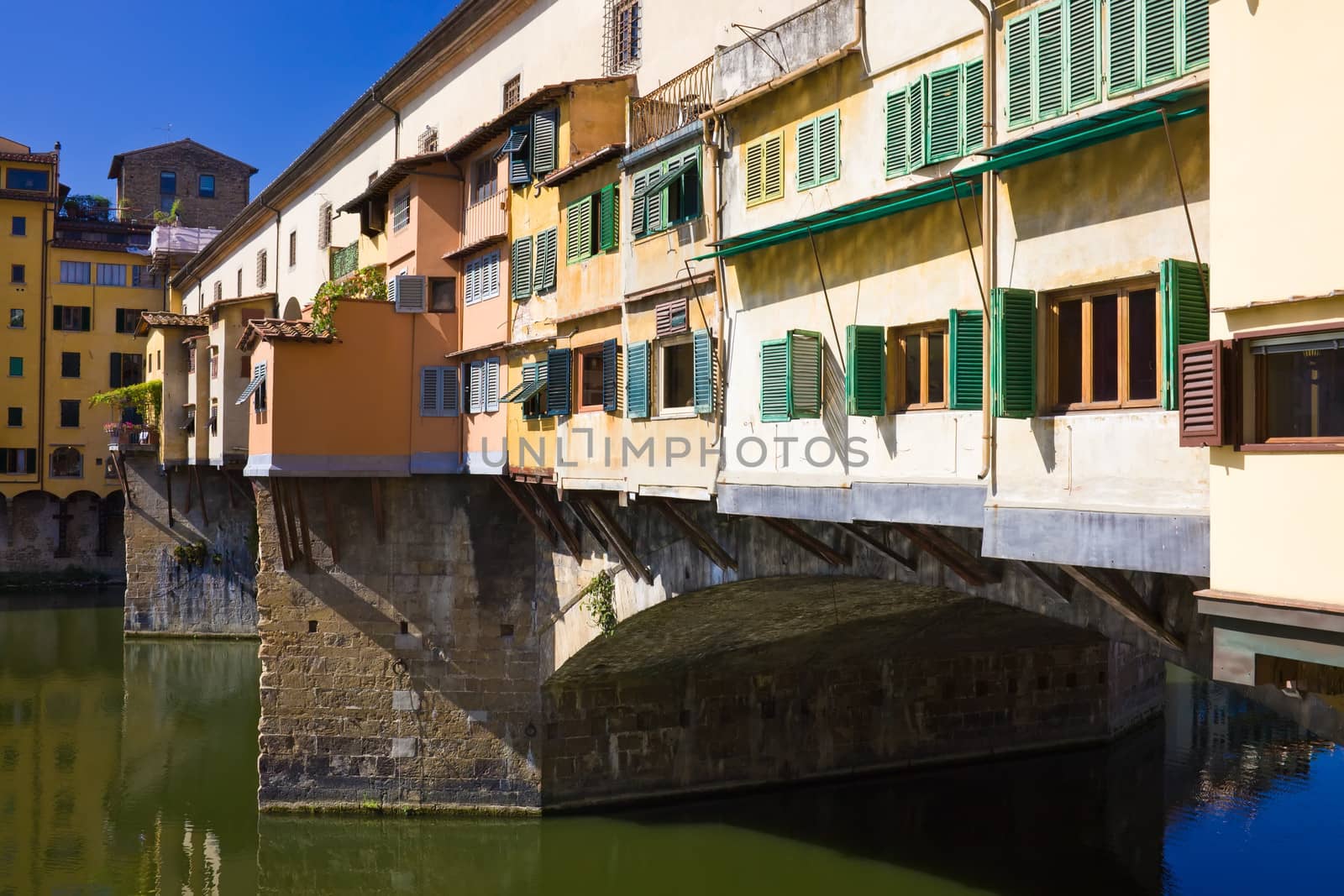 Old bridge -  Ponte Vecchio in Florence, Tuscany, Italy