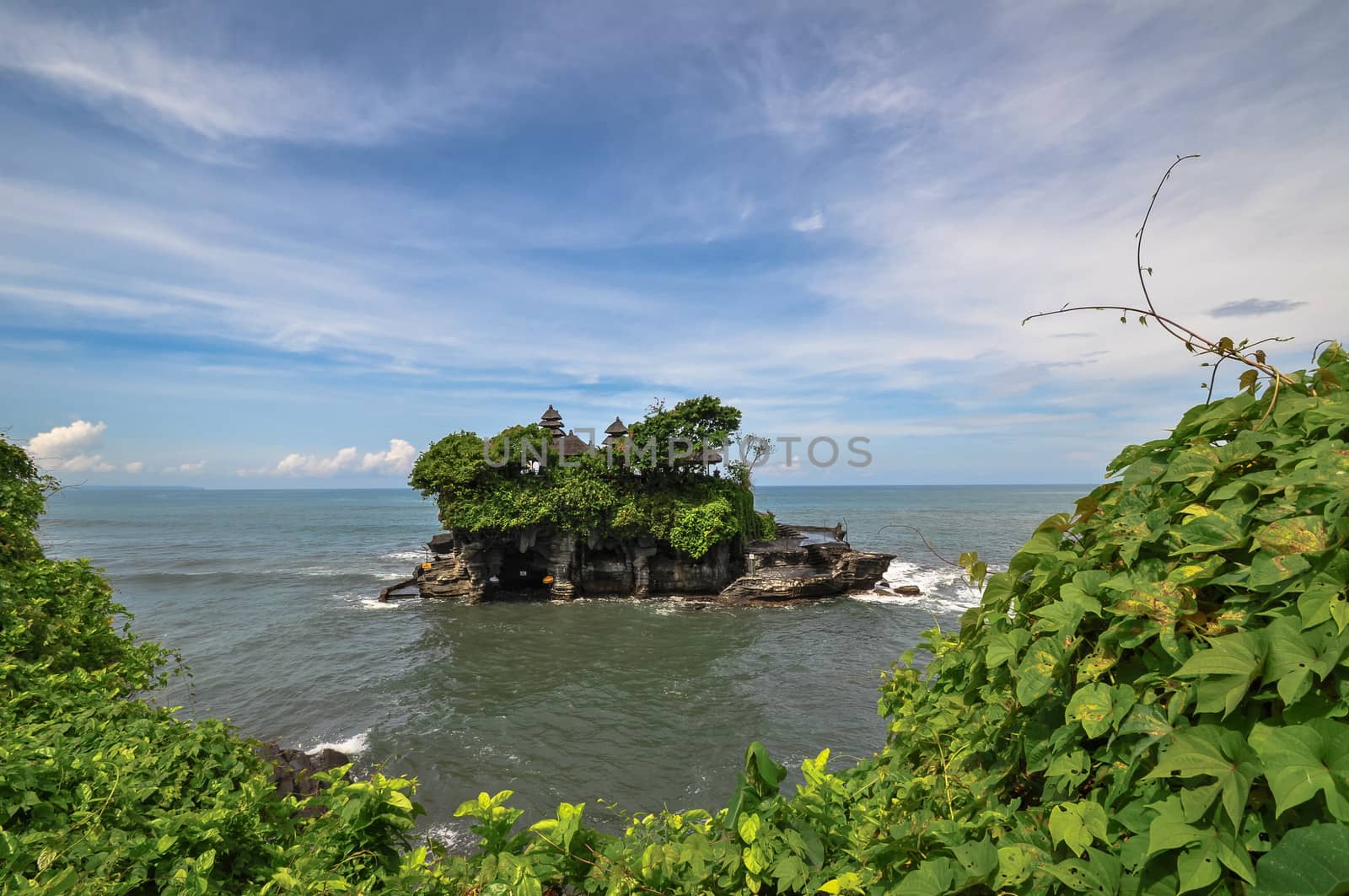 Tanah Lot Temple in Bali Island, Indonesia