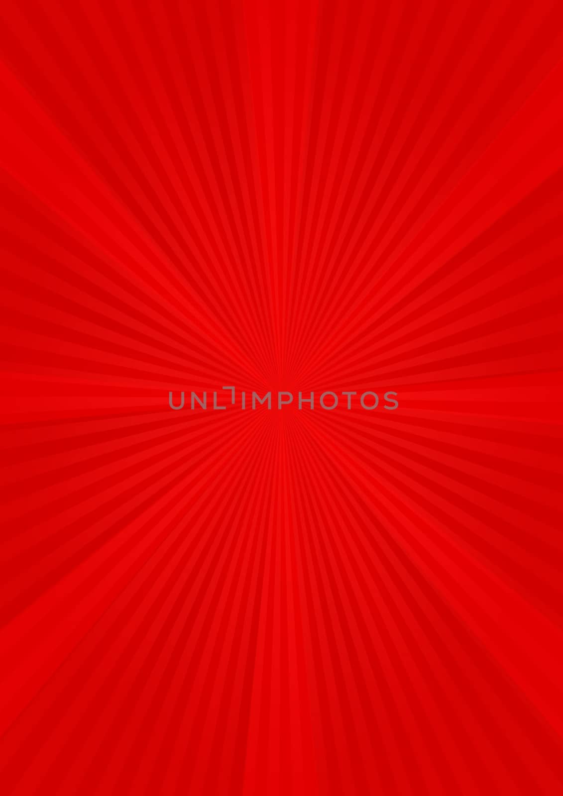 Abstract red background with sunburst by richter1910