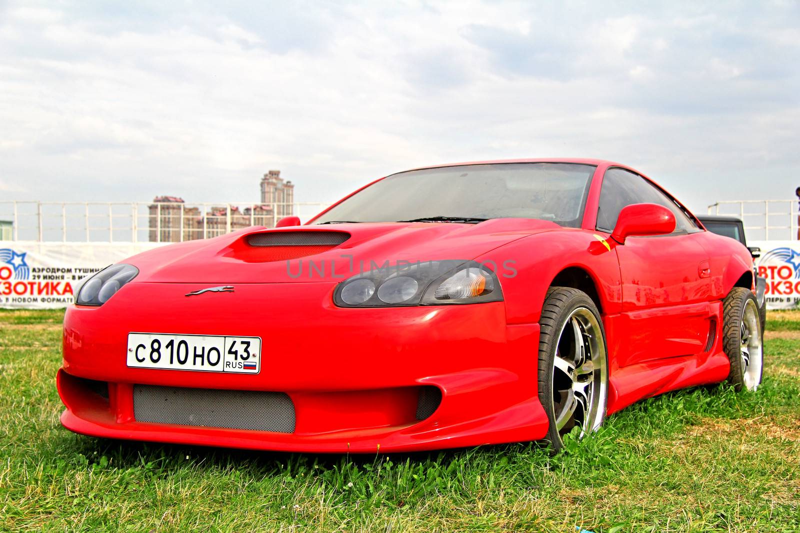 MOSCOW, RUSSIA - JULY 6: American motor car Dodge Stealth exhibited at the annual International Motor show Autoexotica on July 6, 2012 in Moscow, Russia.