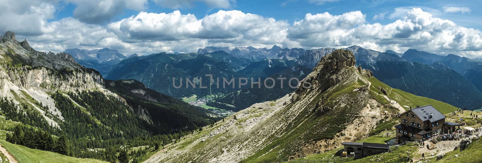 Great view of the mountains Dolomites, Trentino-Alto Adige