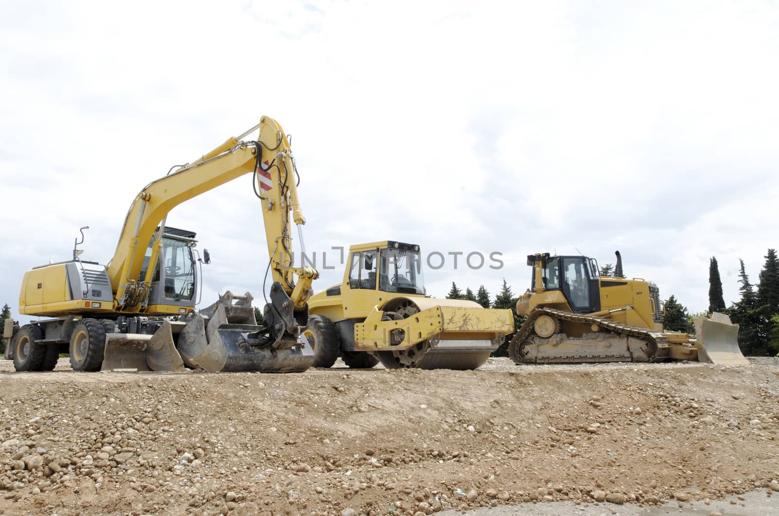 construction equipment, industrial vehicle