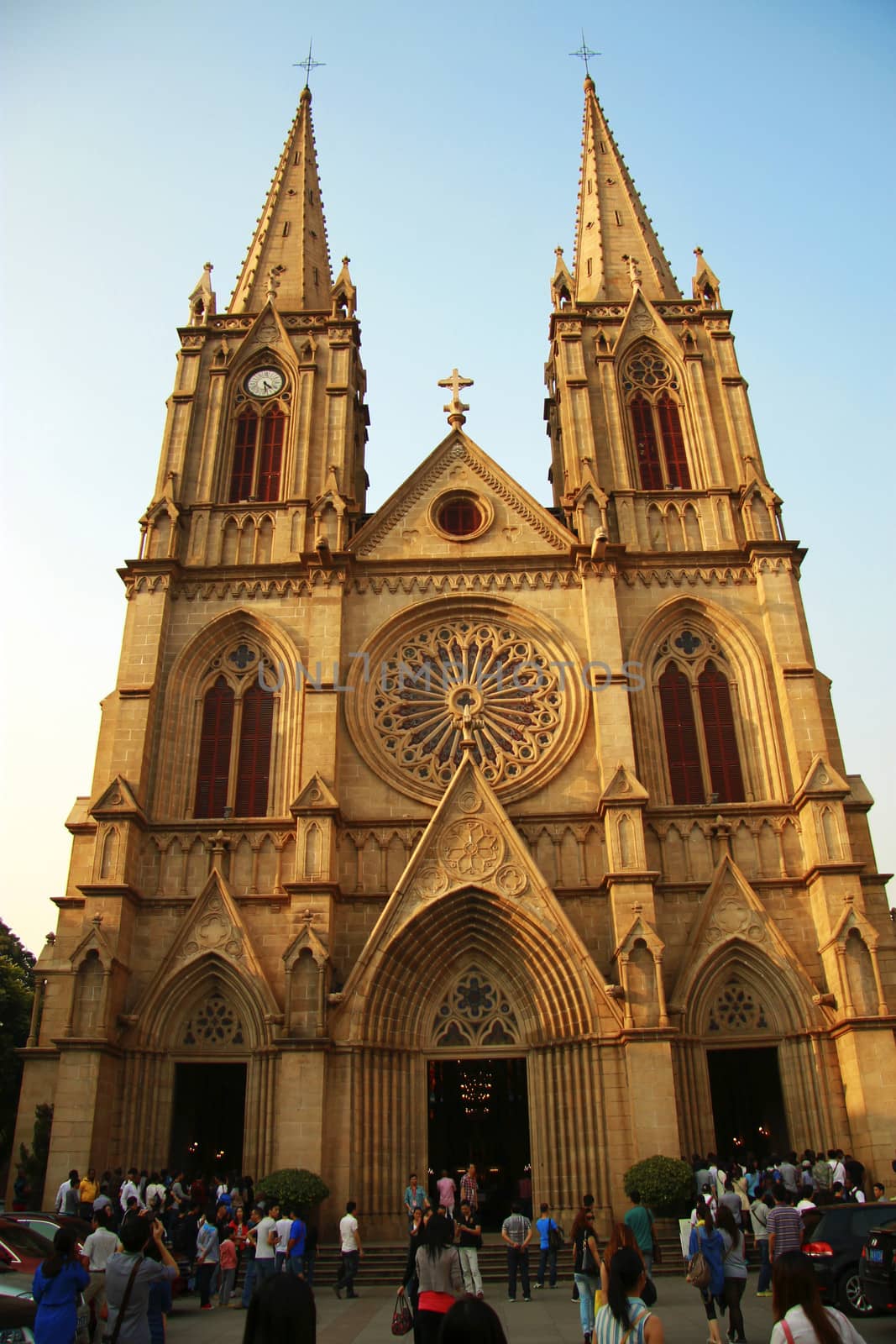 Sacred Heart catholic cathedral in the Guanzhou China