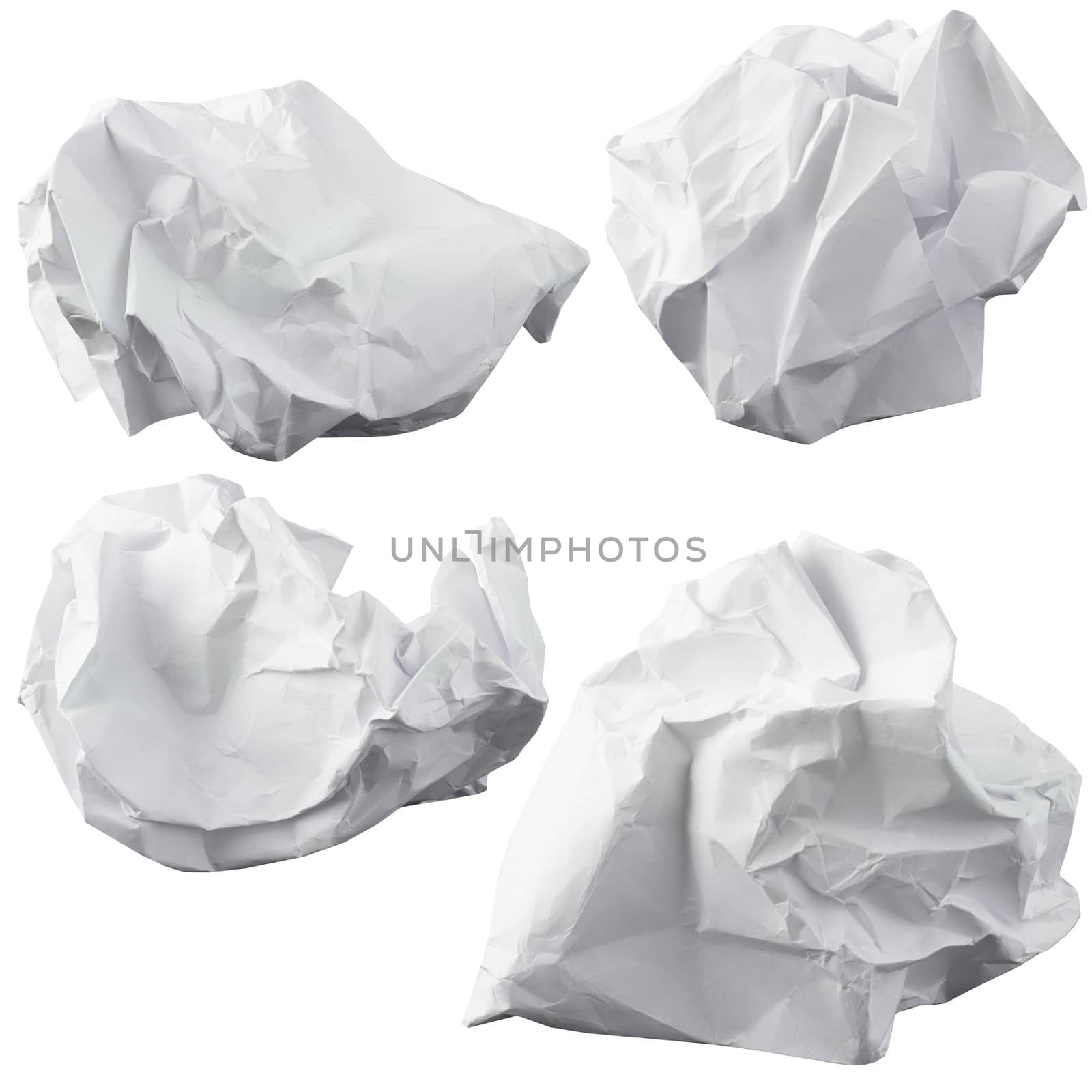 Crumpled paper by cherezoff