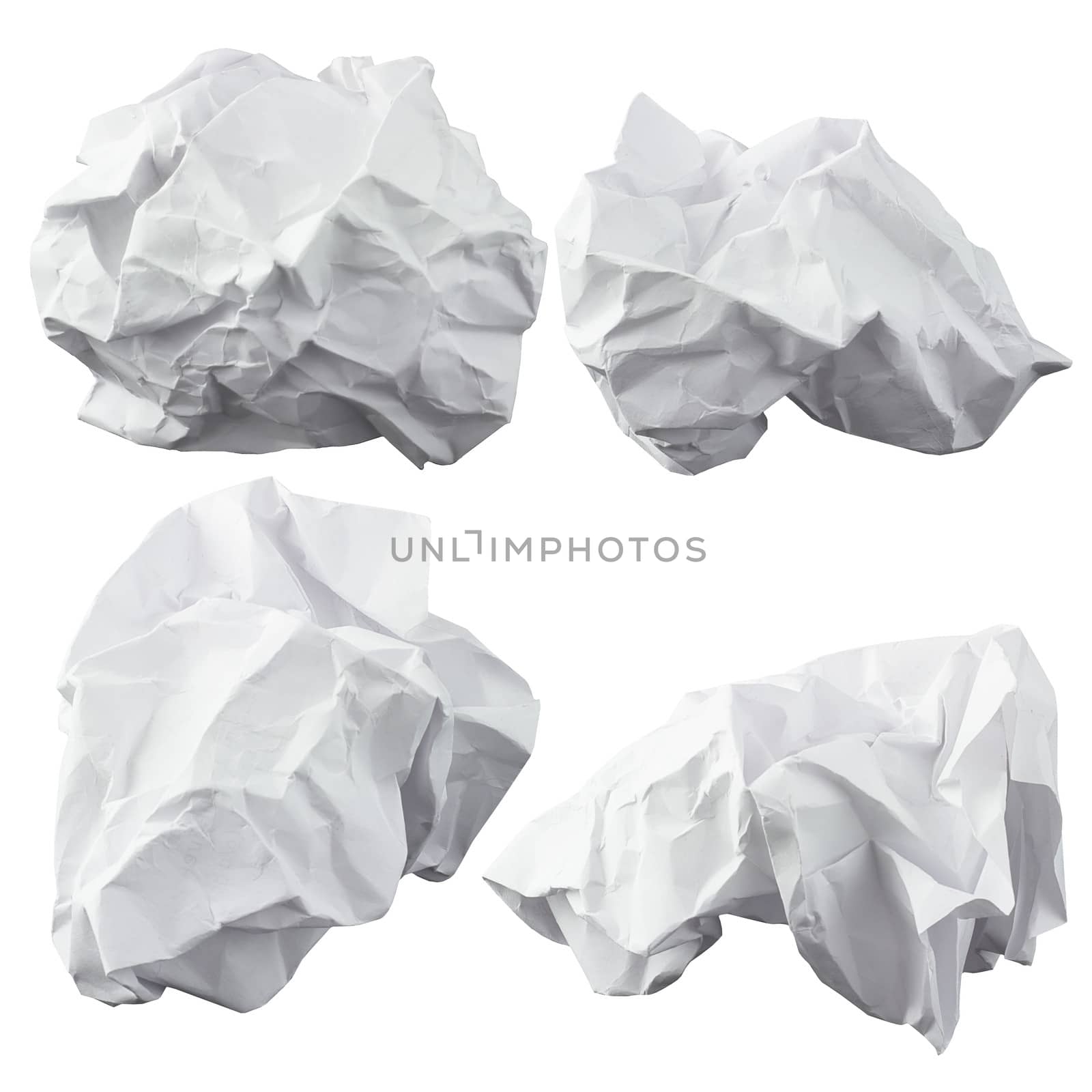 Crumpled paper by cherezoff