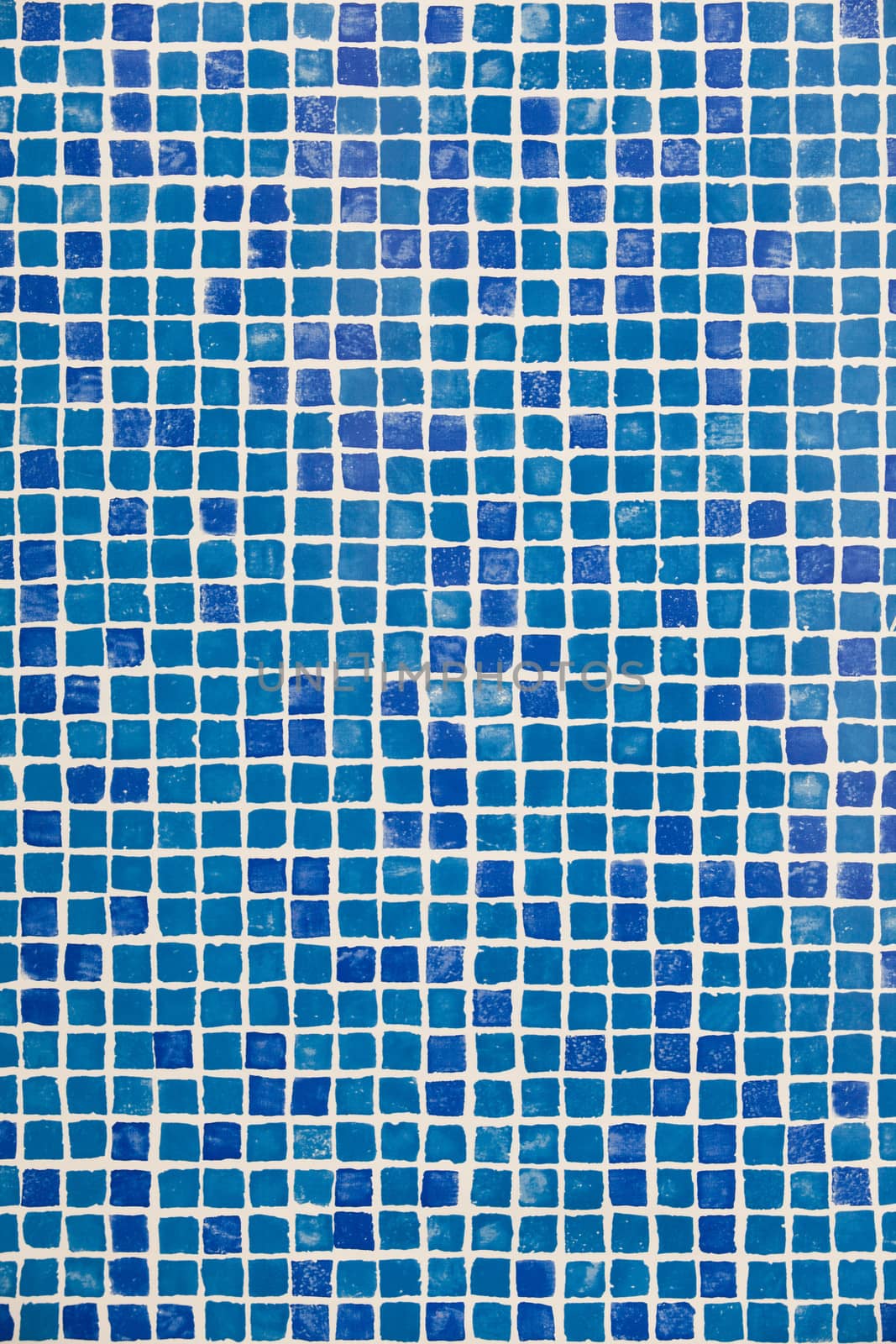 Swimming pool mosaic by wellphoto