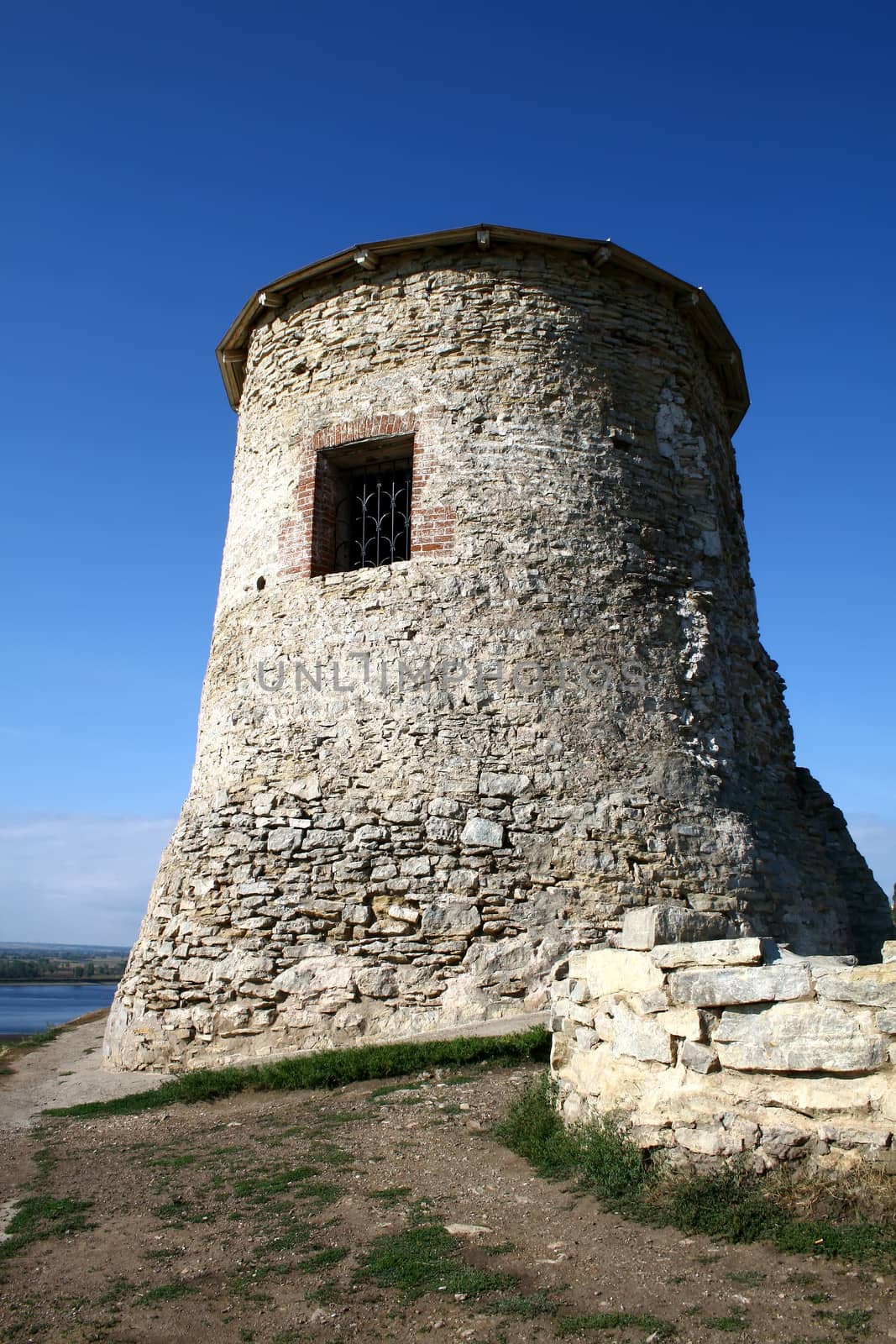 Ancient fortress (Devil's Town) in Elabuga, Russia