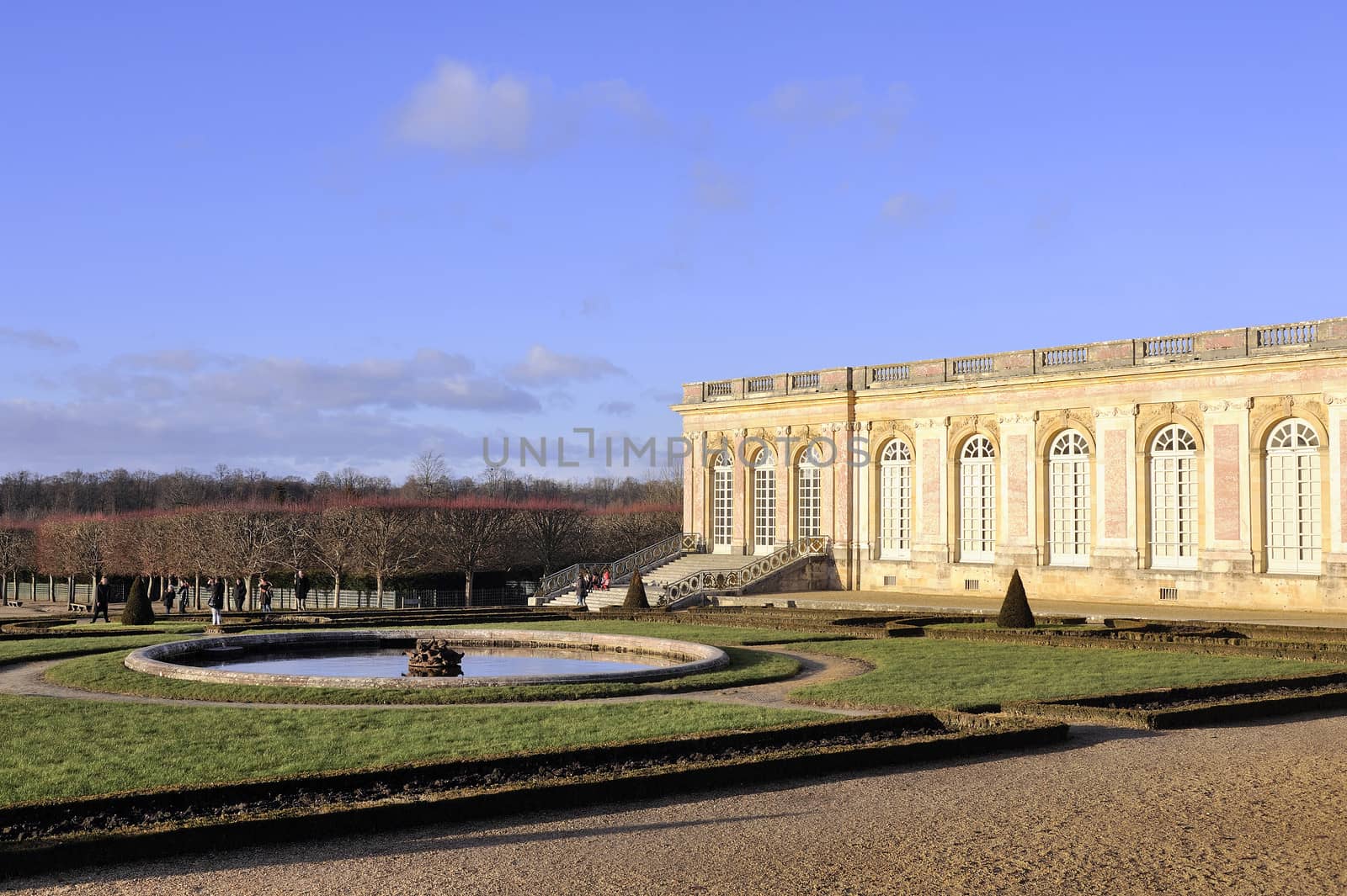 Versailles, the Grand Trianon in the park of the castle of Versailles