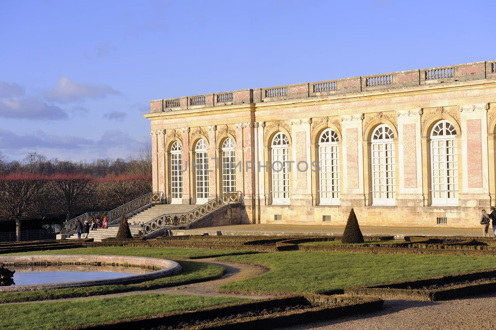 Versailles, the Grand Trianon in the park of the castle of Versailles