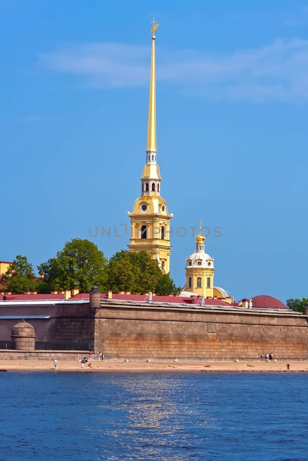 Peter and Paul fortress in Saint Petersburg, Russia