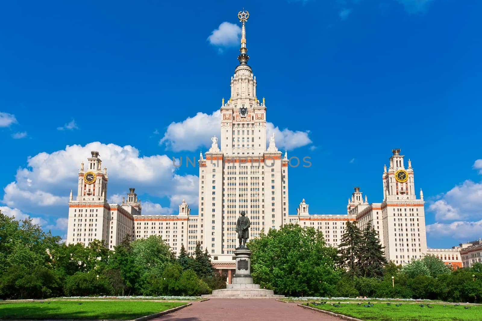 Main Building of Lomonosov Moscow State University,  Russia