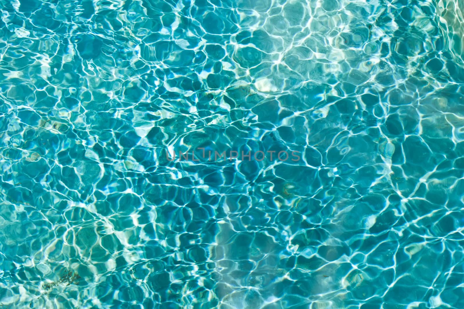 Blue and transparent sea water texture pattern