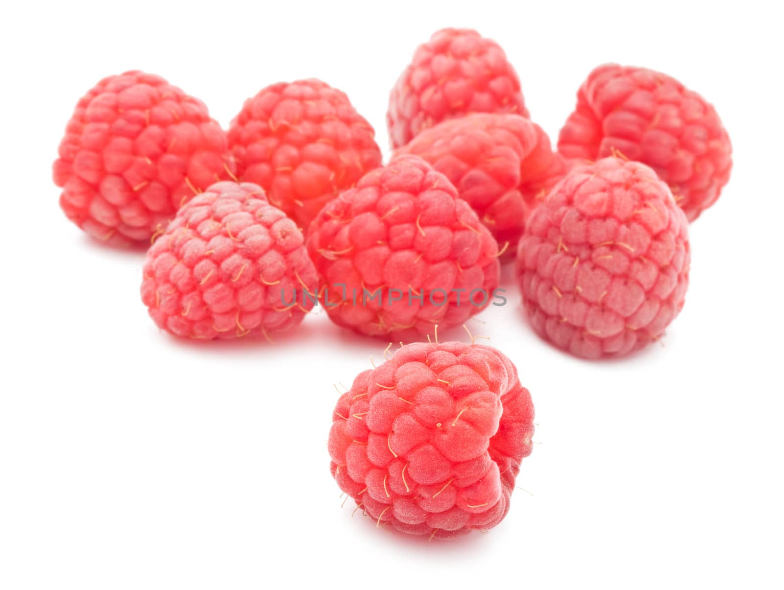 Fresh raspberries by sailorr