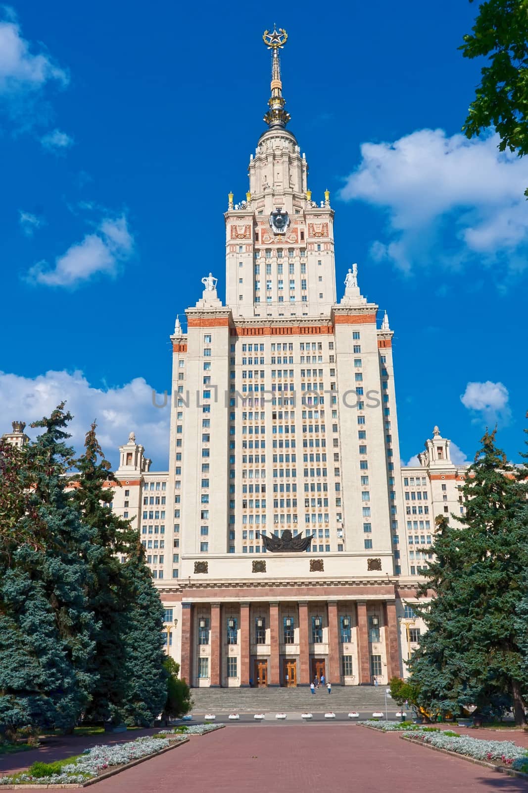 Main Building of Lomonosov Moscow State University,  Russia