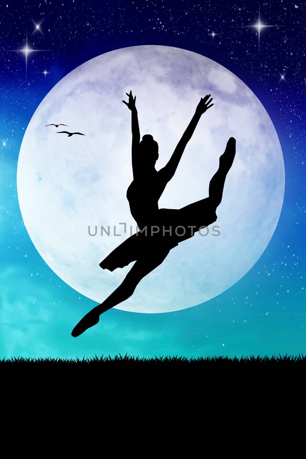 dancing in the moonlight