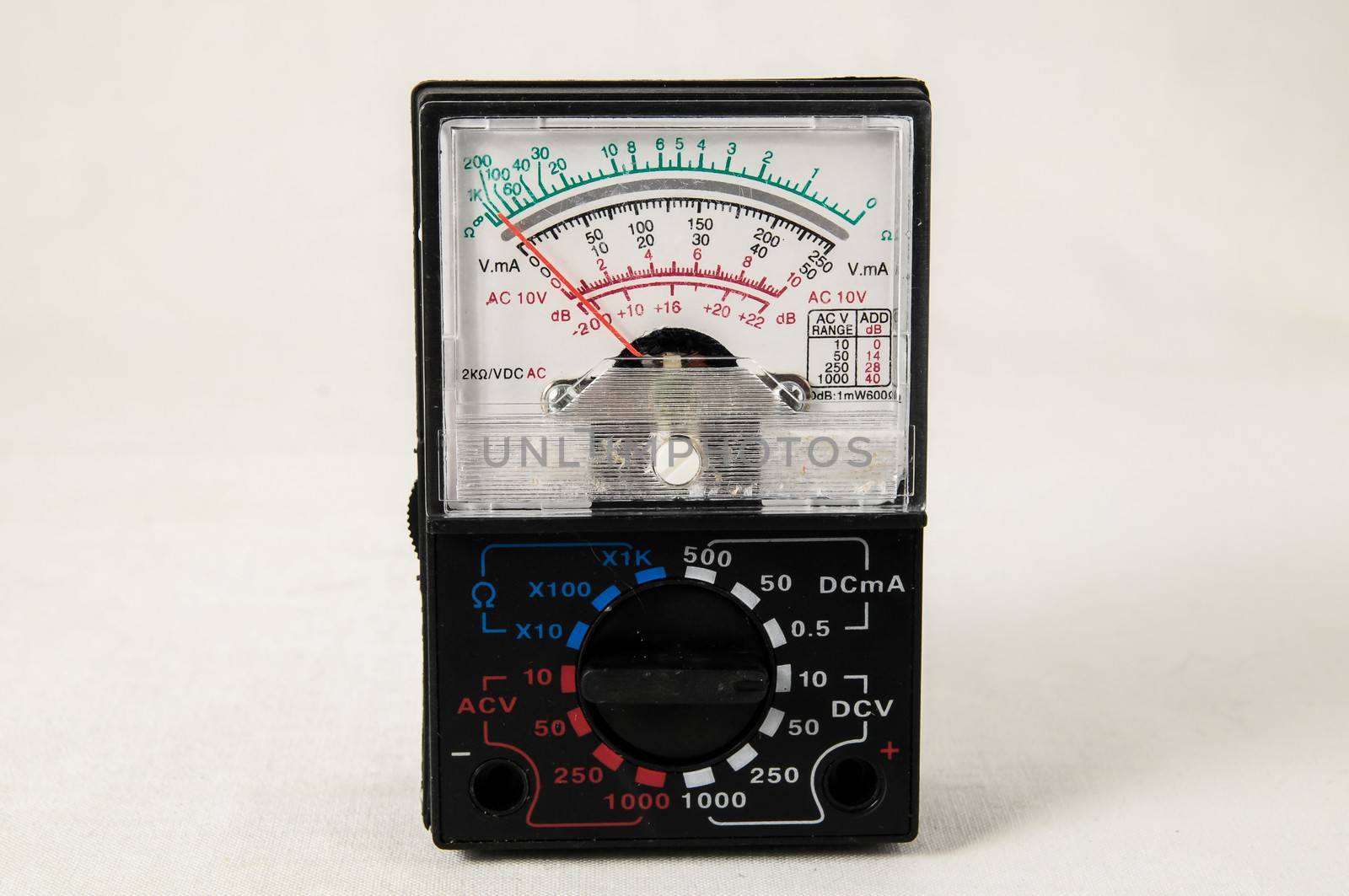 Classic New Electricity Simple Tester Tool on a White Background