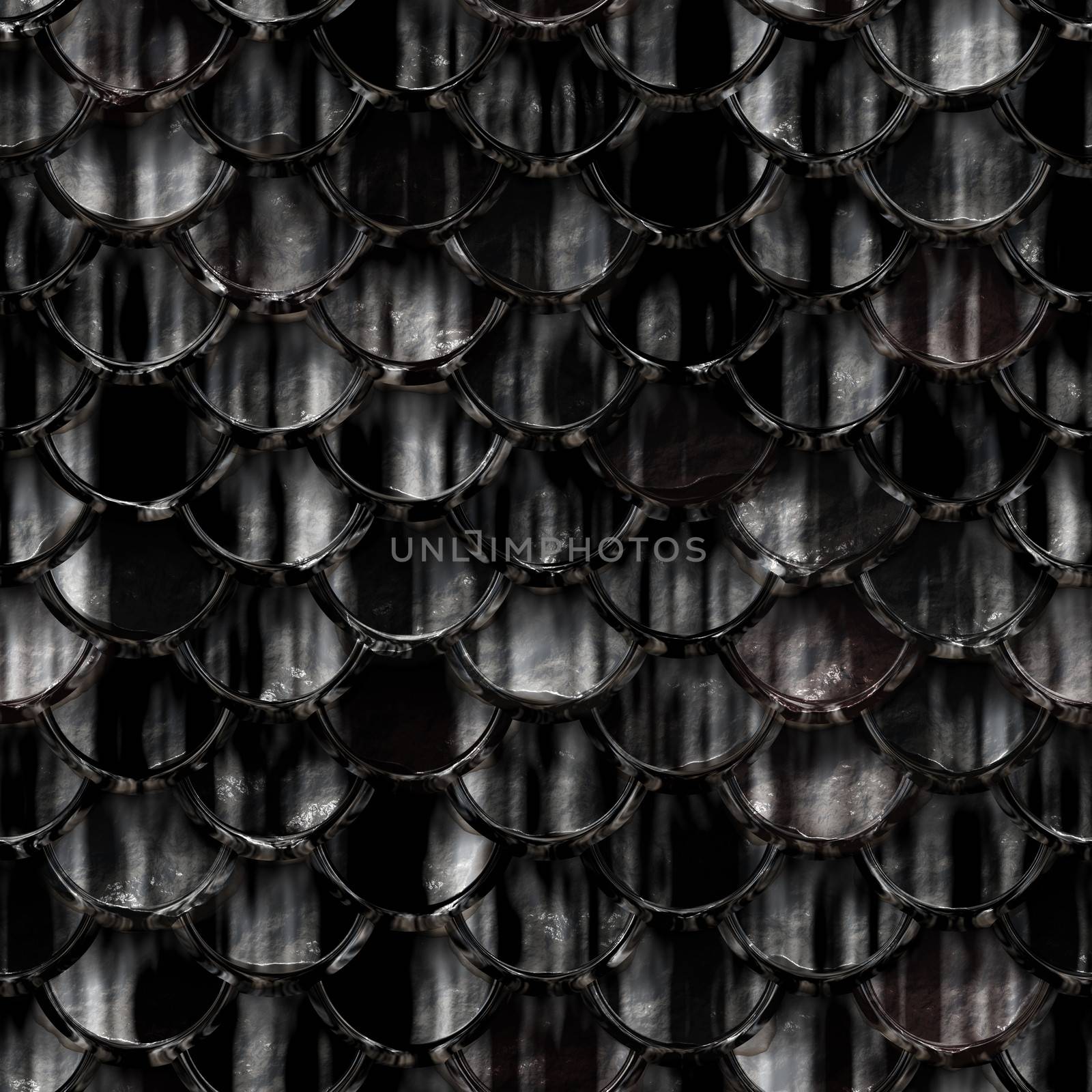 Seamless scales snake skin texture black by Nanisimova