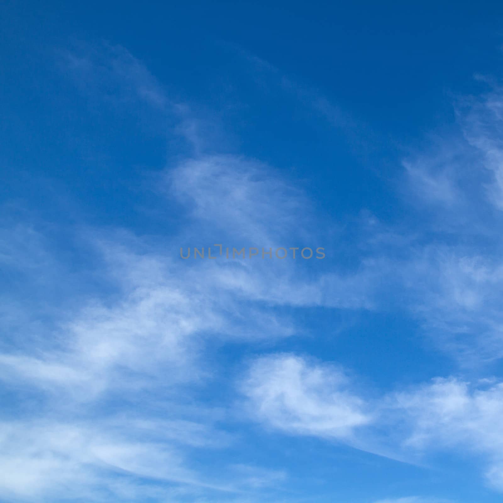 View white cloud with blue sky background