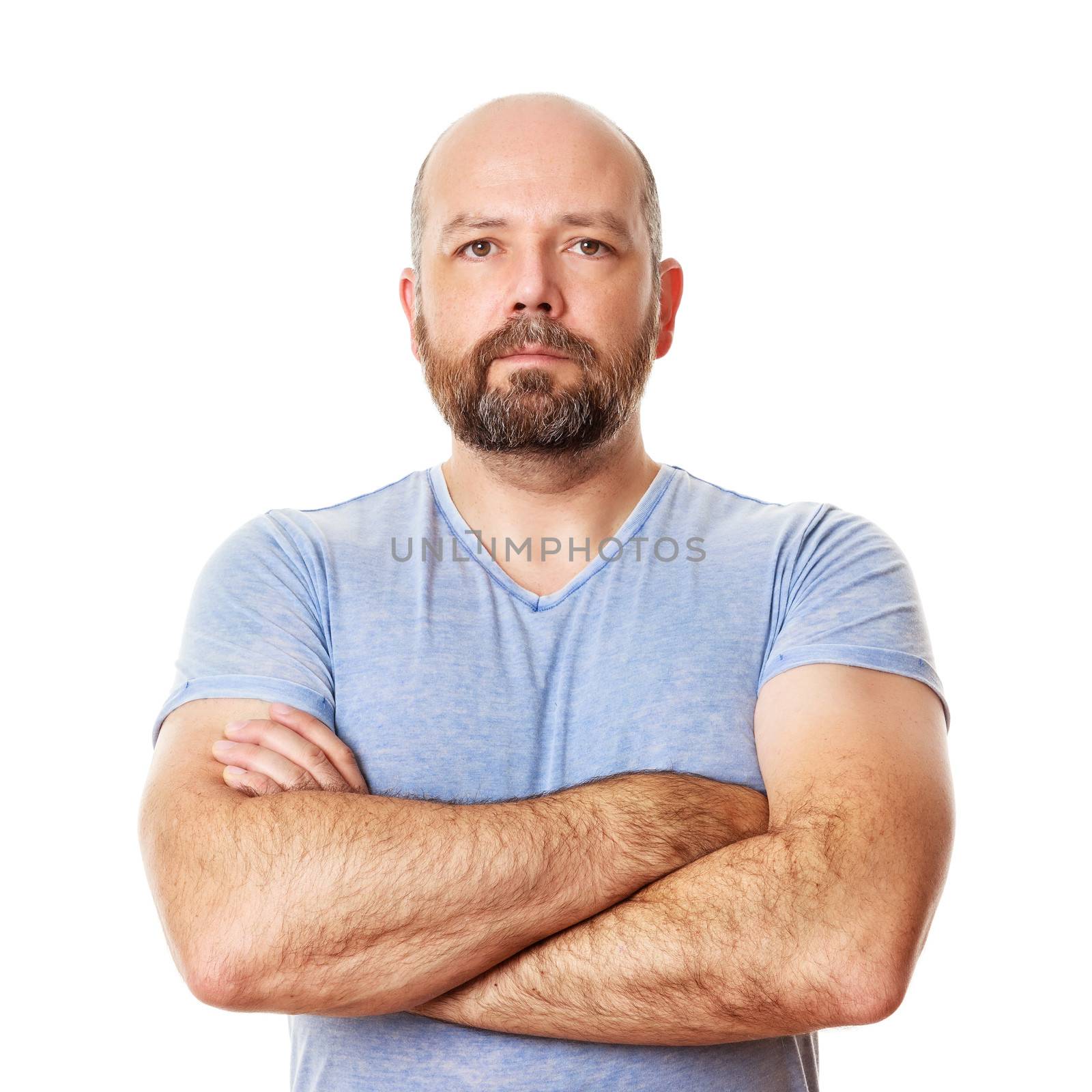 An image of a handsome man with a beard