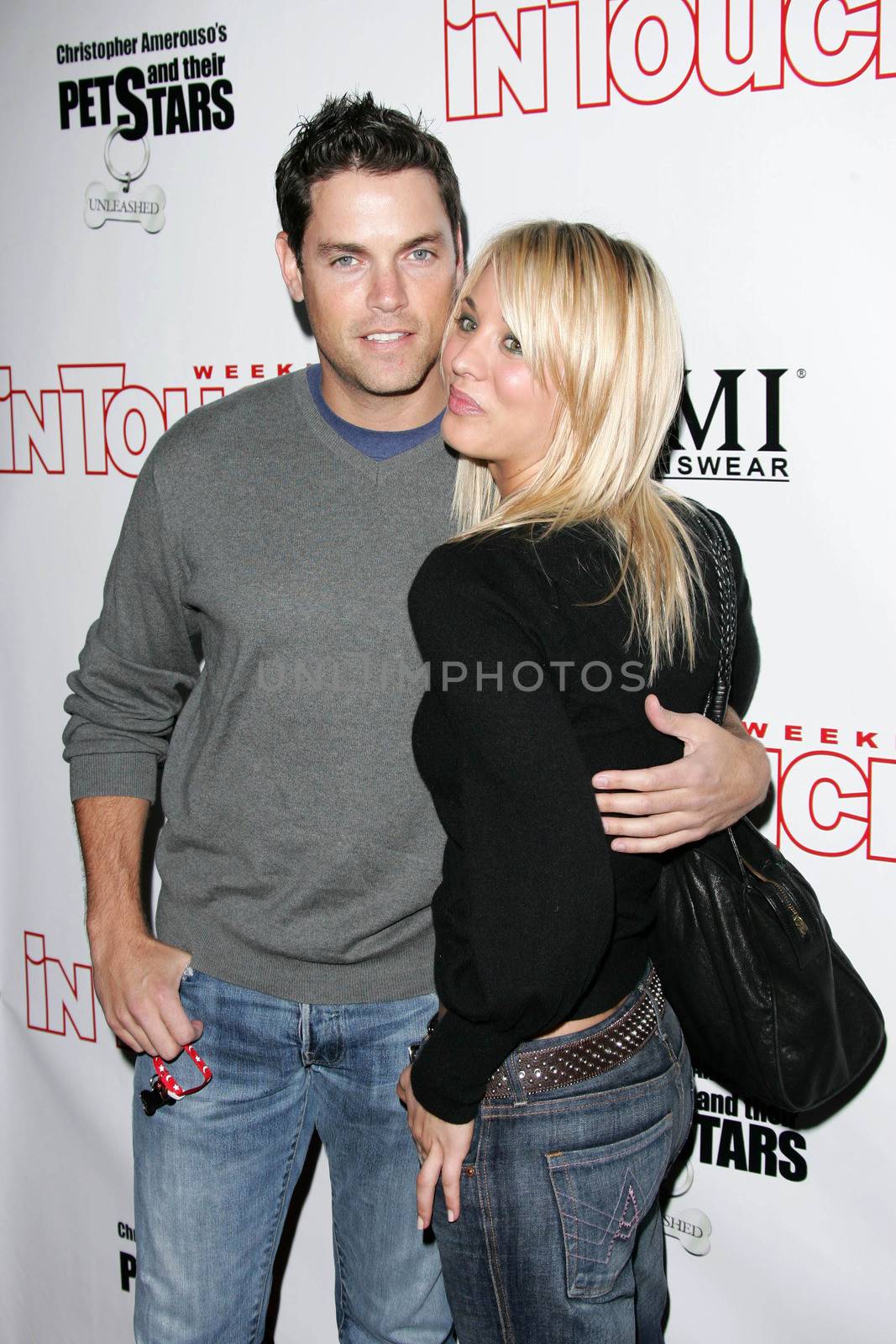Jaron Lowenstein and Kaley Cuoco at the In Touch Presents Pets And Their Stars Party, Cabana Club, Hollywood, CA 09-21-05