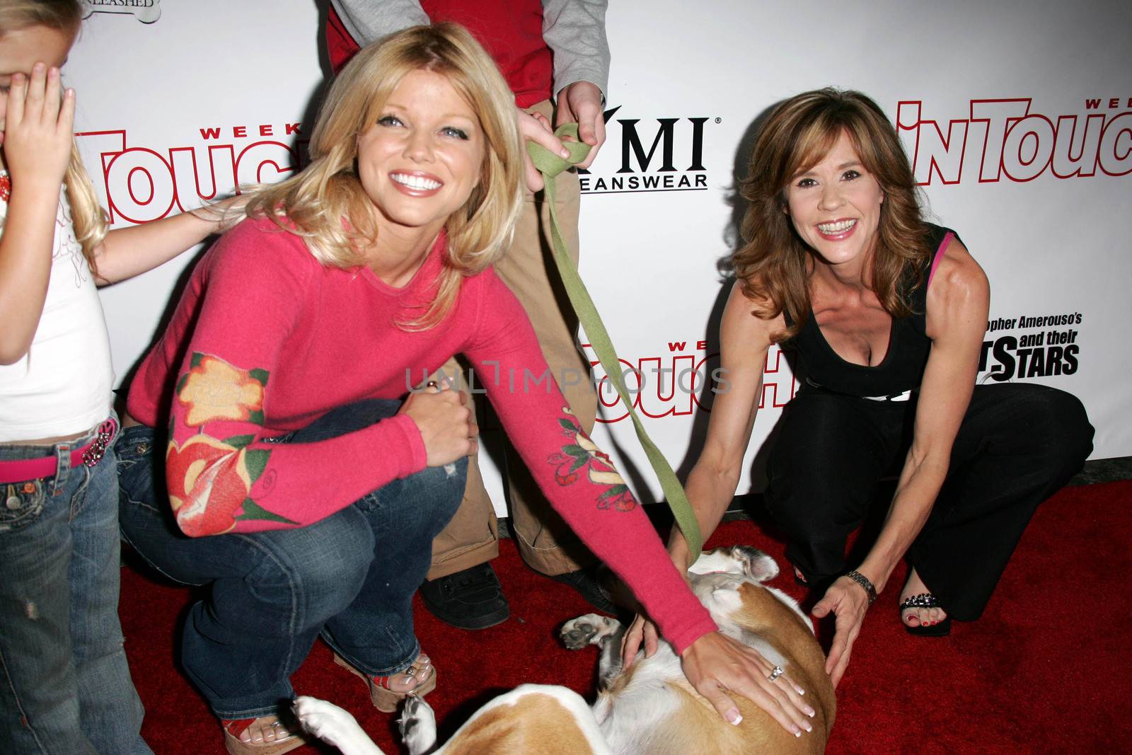 Donna D'Errico and Linda Blair at the In Touch Presents Pets And Their Stars Party, Cabana Club, Hollywood, CA 09-21-05