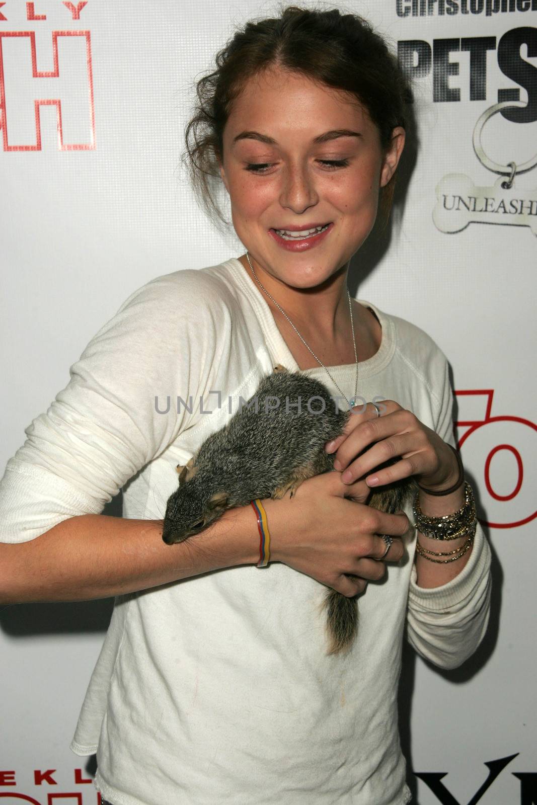 Alexa Vega and pet squirrel
at the In Touch Presents Pets And Their Stars Party, Cabana Club, Hollywood, CA 09-21-05