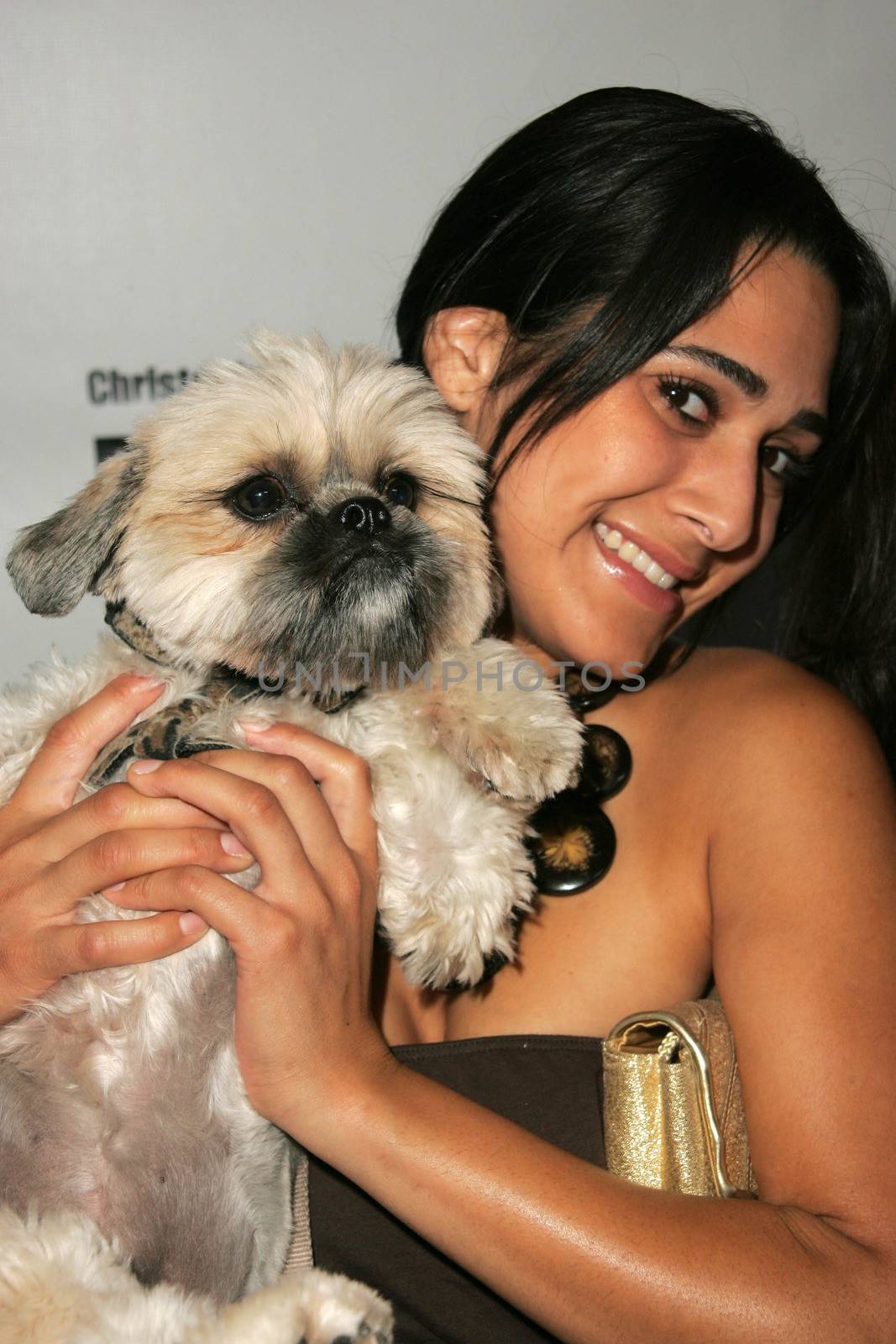 Sasa Jalali and Coco at the In Touch Presents Pets And Their Stars Party, Cabana Club, Hollywood, CA 09-21-05