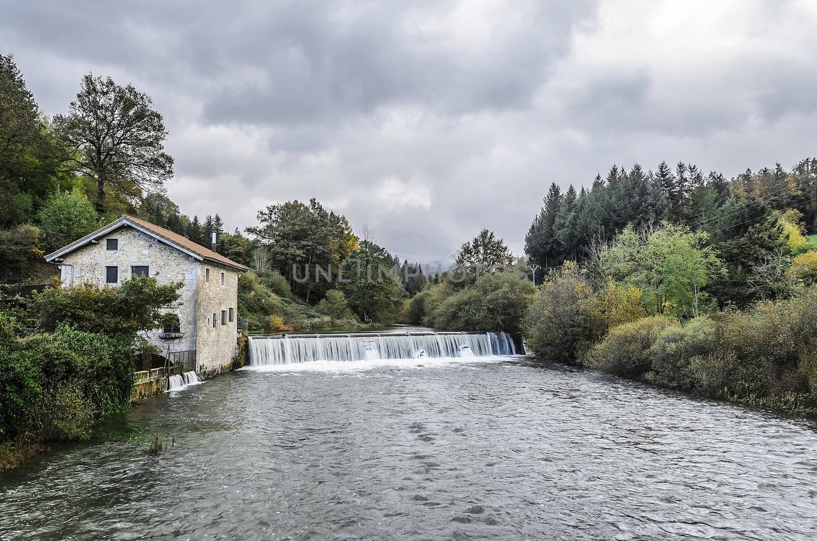 Beautiful old house close to the river.