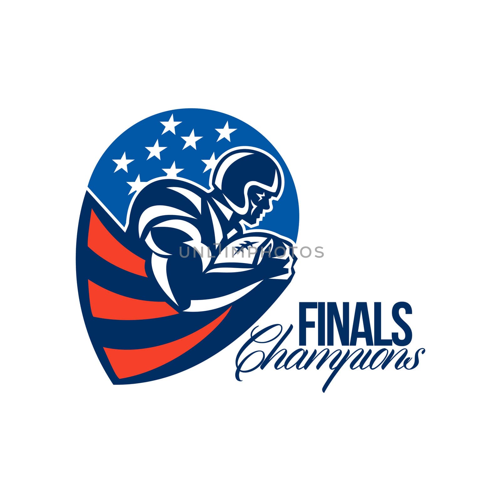 American Football Finals Champions Retro by patrimonio
