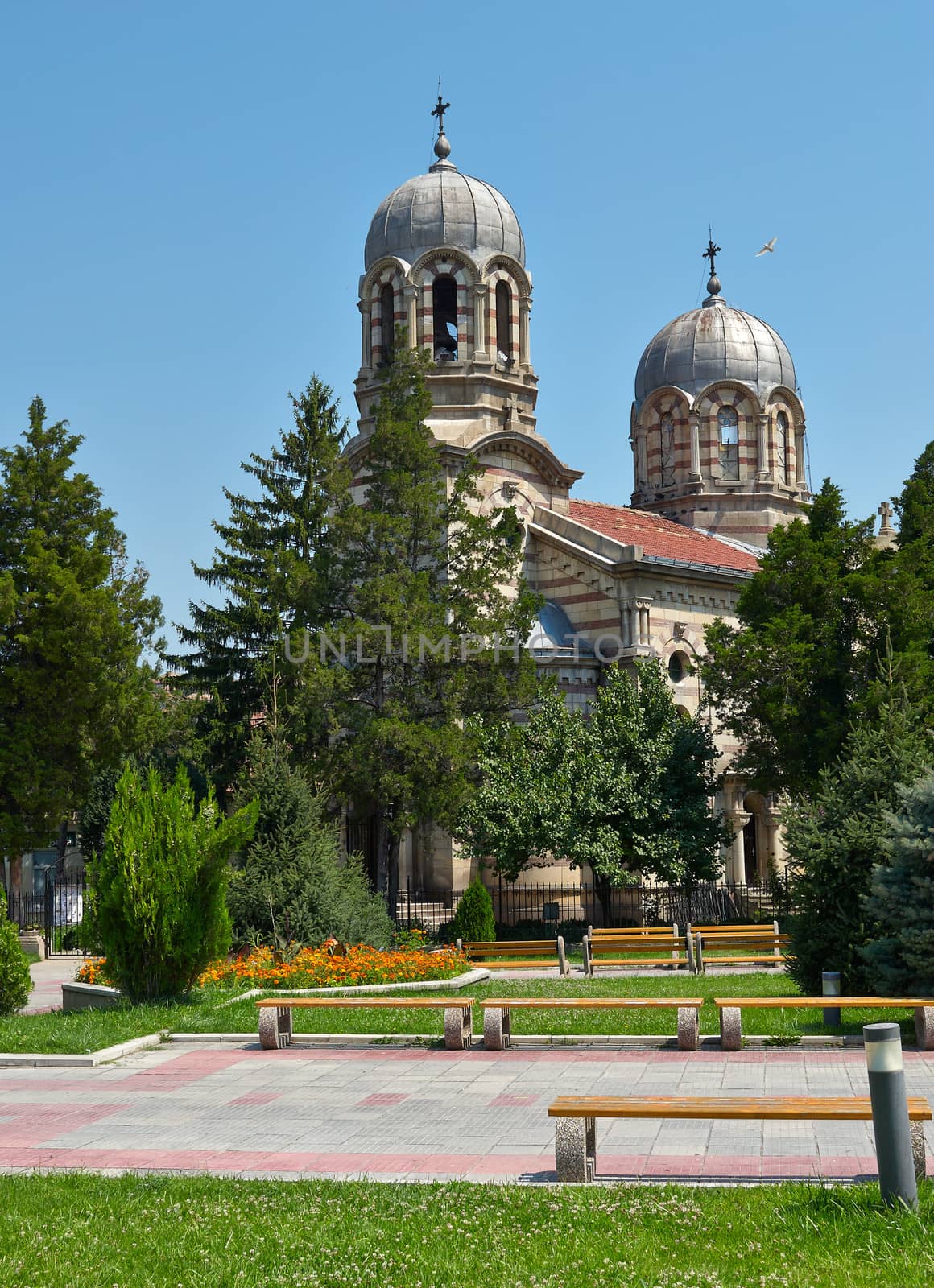 Church in Byala town, Bulgaria by ecobo