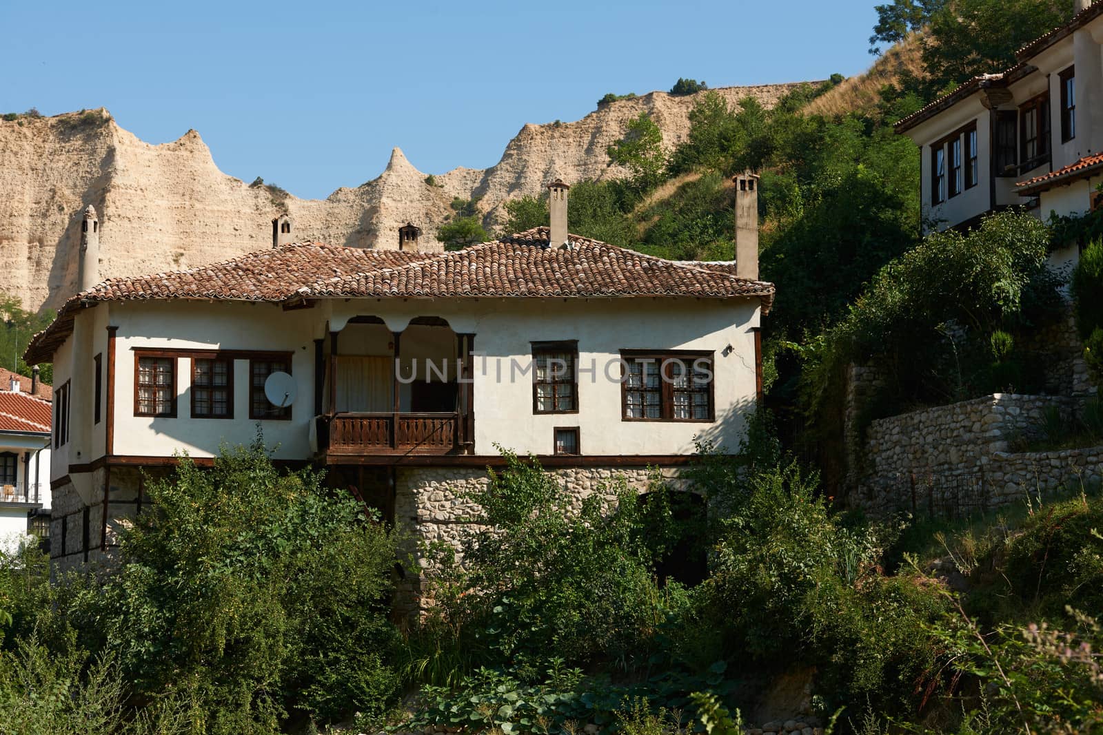 Traditional house from the Revival period in Melnik town, Bulgaria