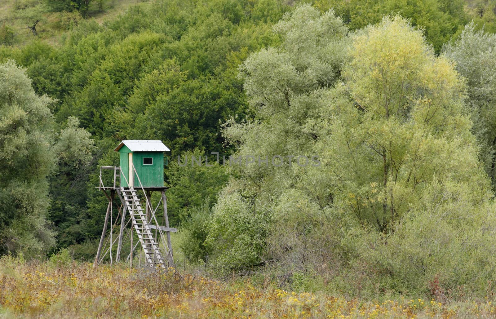 Shooting lodge in central Bulgaria, game reserve Kotel